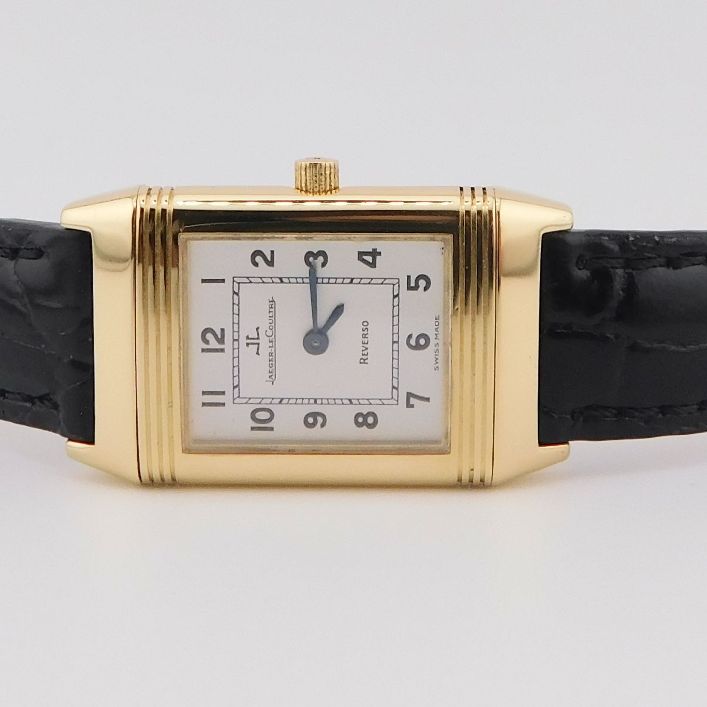 Jaeger-LeCoultre Reverso 260.1.86 (2000) - Zilver wijzerplaat 33mm Geelgoud (3/4)