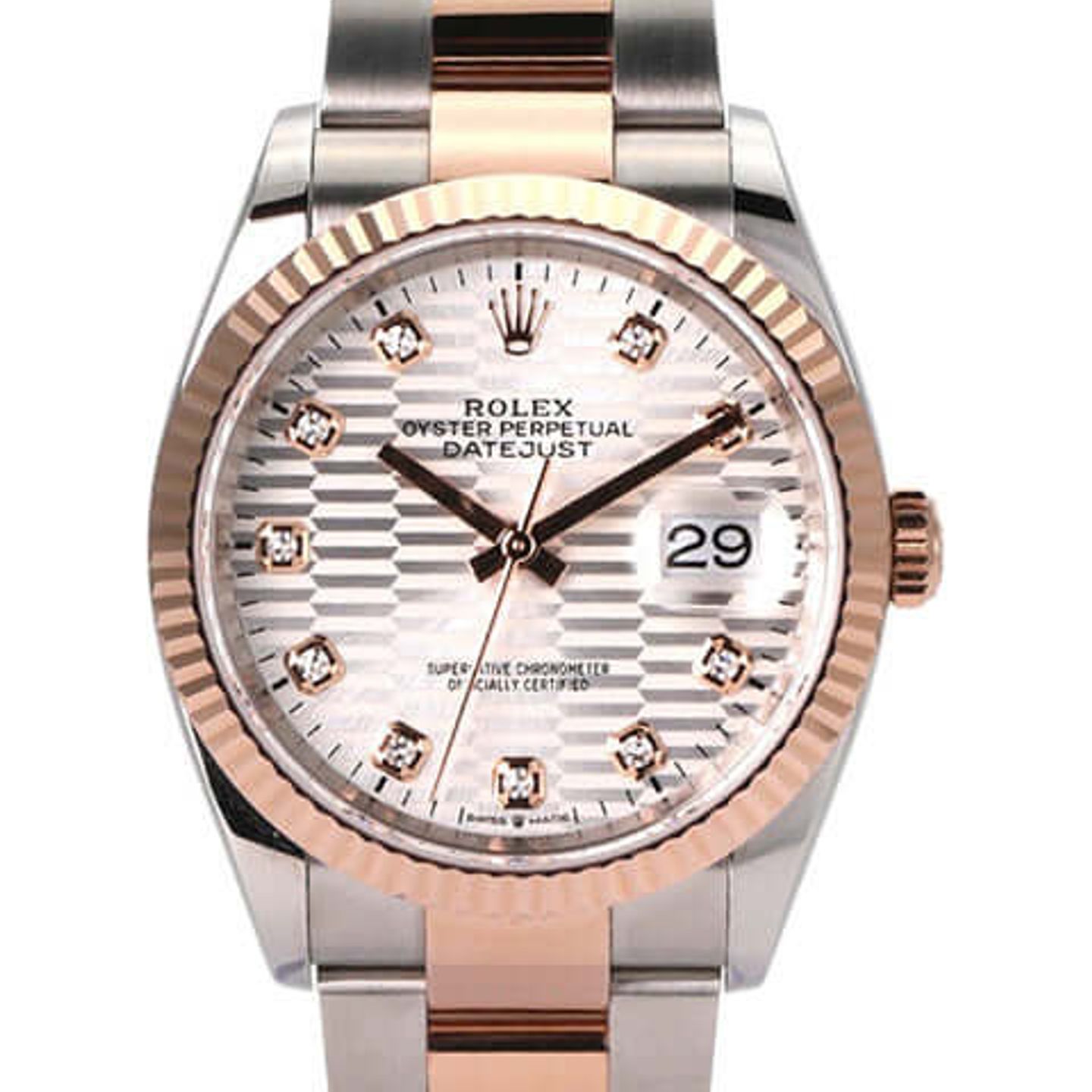 Rolex Datejust 36 126231 (2022) - Zilver wijzerplaat 36mm Staal (1/8)