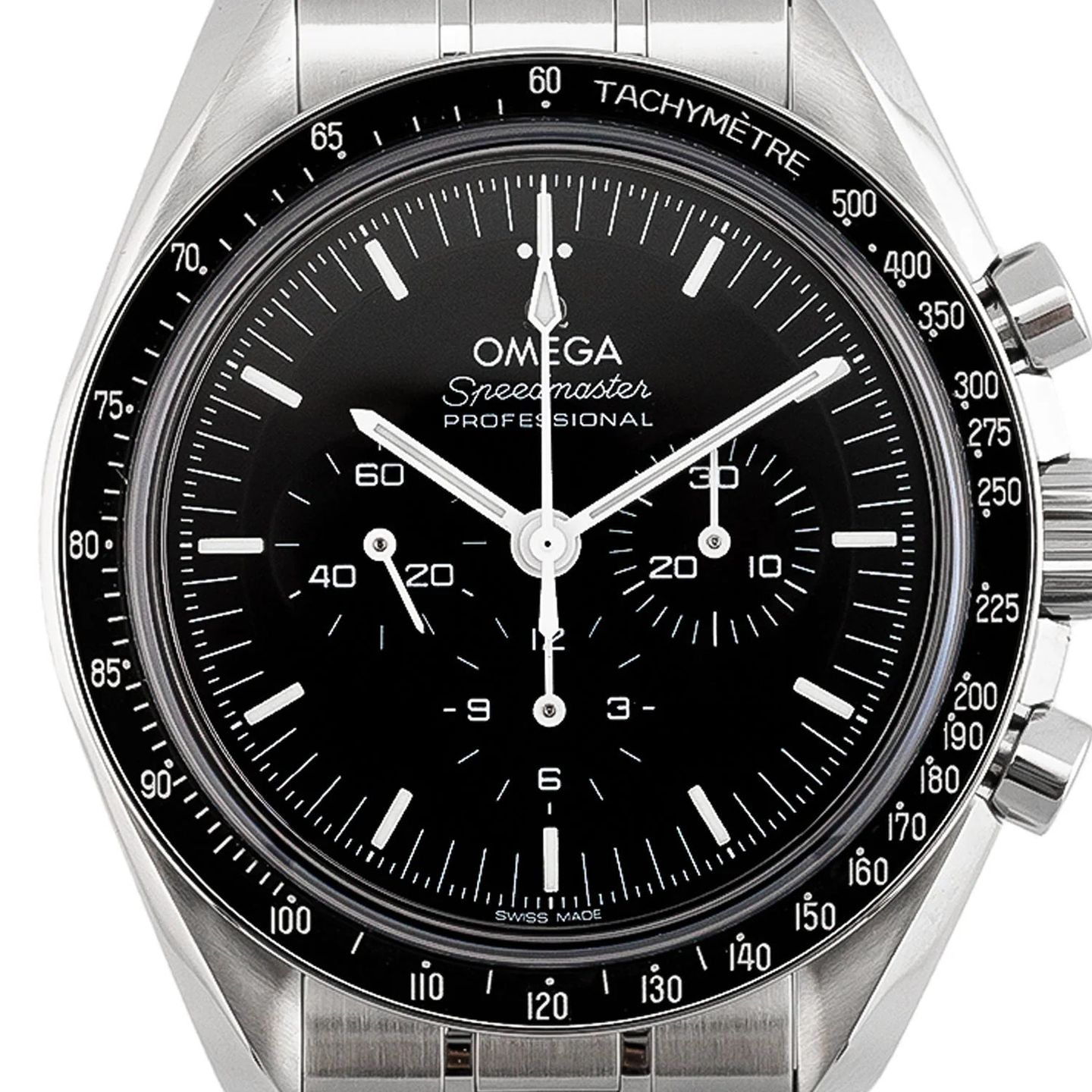 Omega Speedmaster Professional Moonwatch 310.30.42.50.01.002 (2023) - Black dial 42 mm Steel case (2/6)