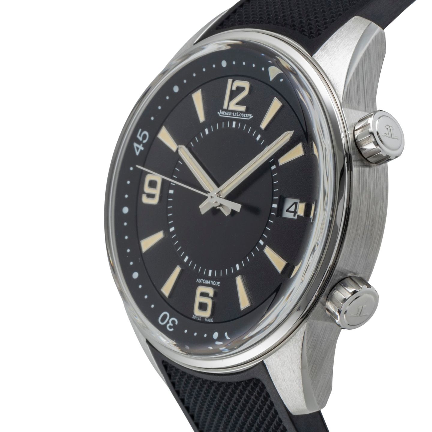 Jaeger-LeCoultre Polaris Q9068670 (Unknown (random serial)) - Black dial 41 mm Steel case (6/8)