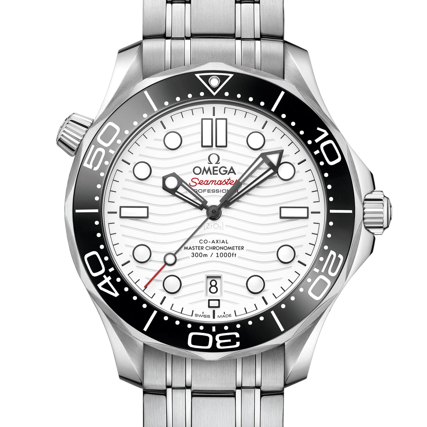 Omega Seamaster Diver 300 M 210.30.42.20.04.001 (2023) - Wit wijzerplaat 42mm Staal (1/8)