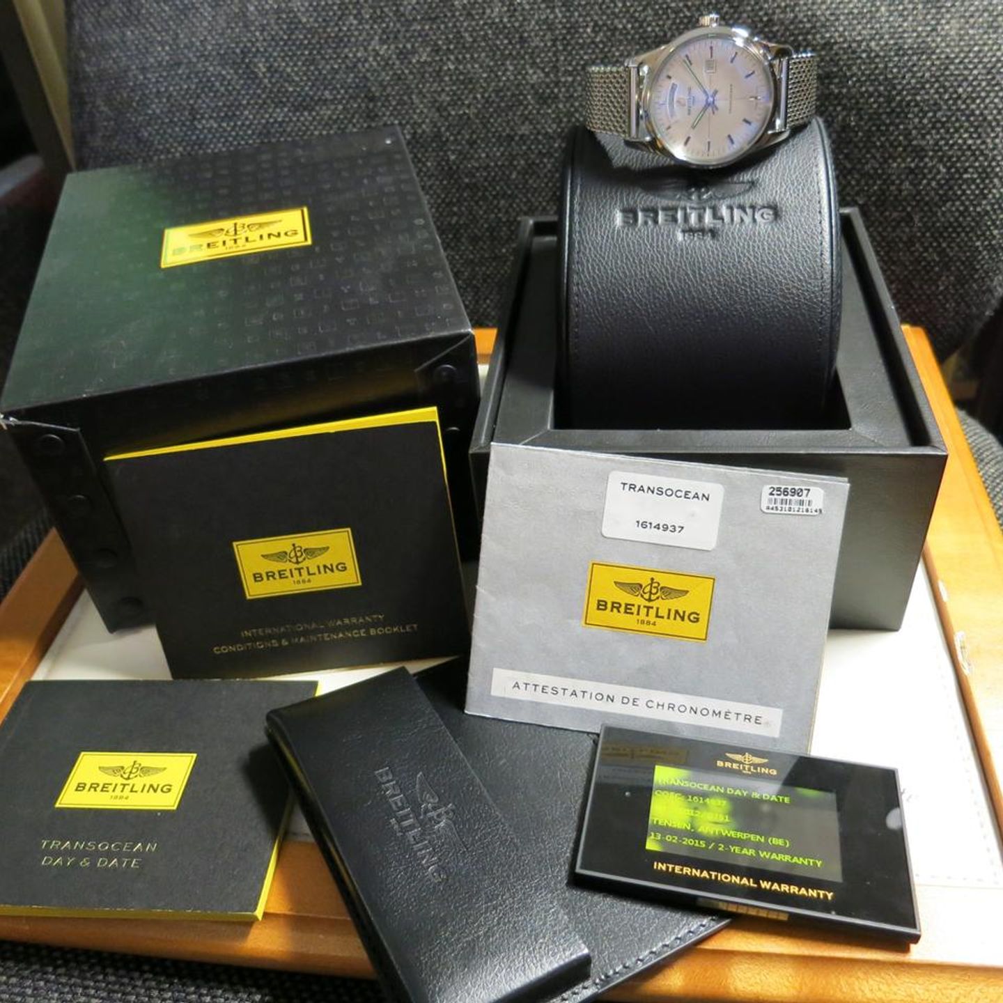 Breitling Transocean A4531012 (2015) - 43mm Staal (9/10)