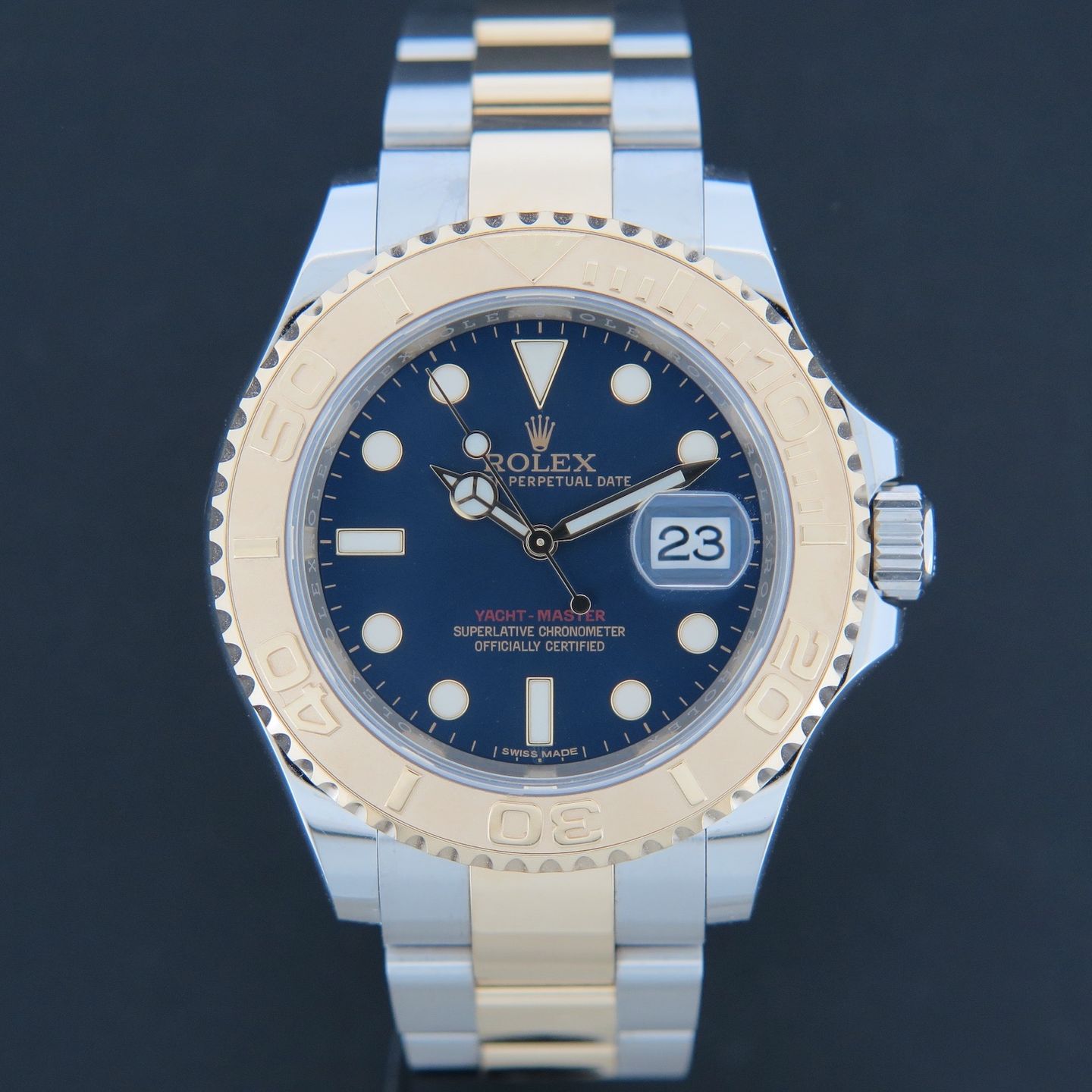 Rolex Yacht-Master 40 16623 (2015) - 40mm Goud/Staal (3/4)