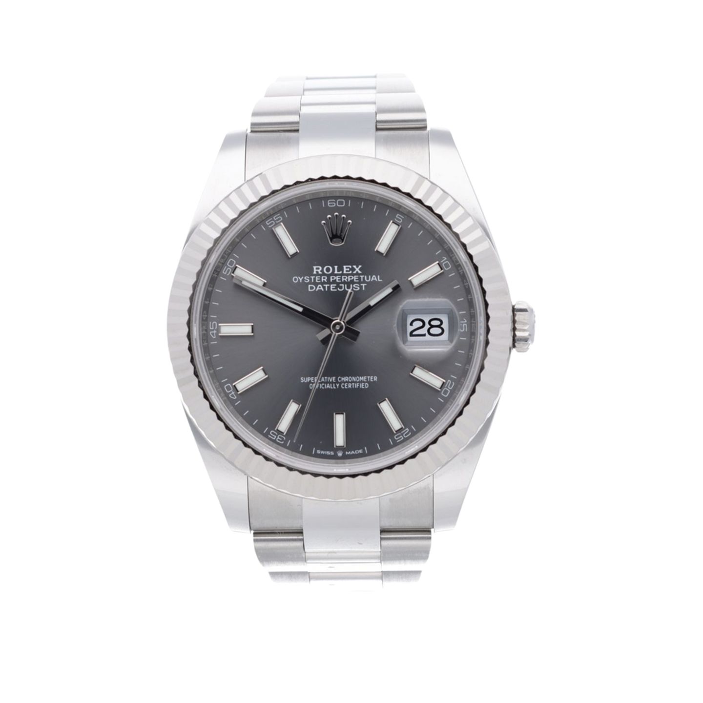 Rolex Datejust 41 126334 (2024) - Grey dial 41 mm Steel case (1/7)