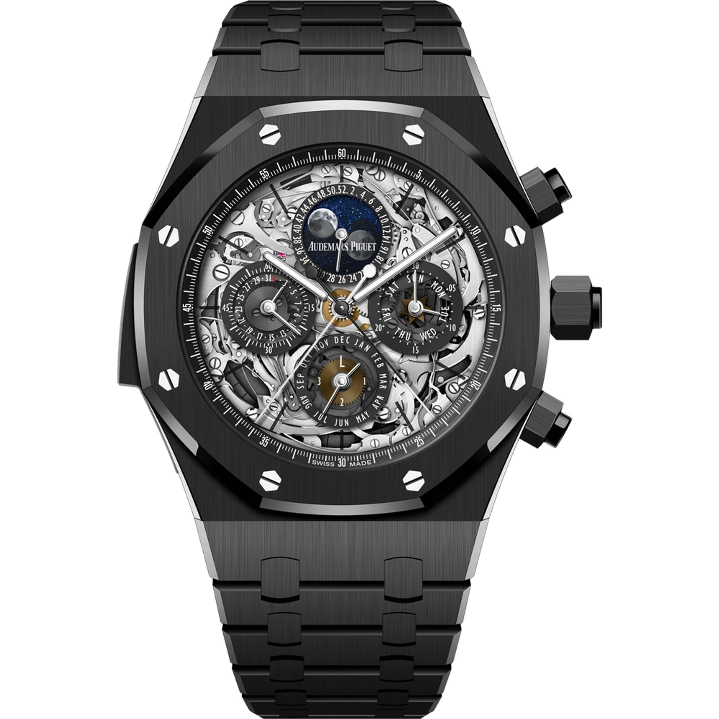 Audemars Piguet Royal Oak 26605CE.OO.1248CE.01 (2025) - Transparent dial 44 mm Ceramic case (1/1)
