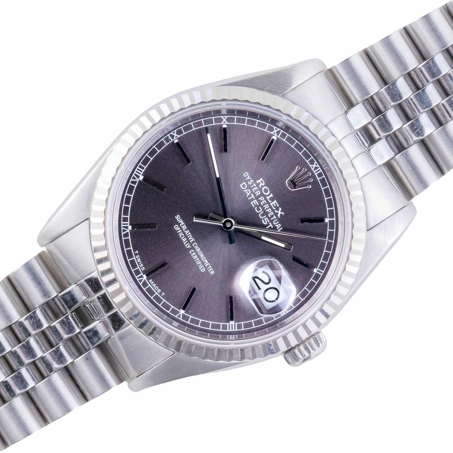 Rolex Datejust 36 16234 (1991) - 36 mm Steel case (1/8)
