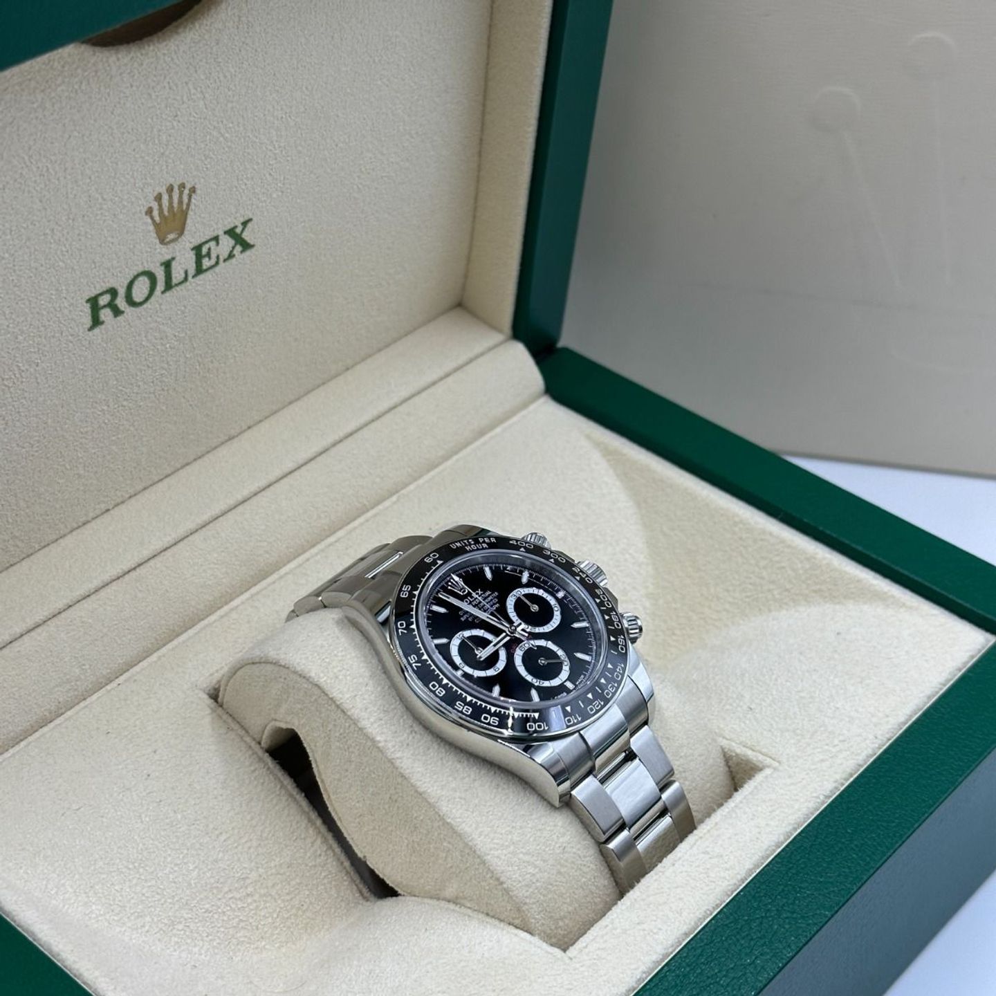 Rolex Daytona 126500LN (2024) - Zwart wijzerplaat 40mm Staal (3/8)