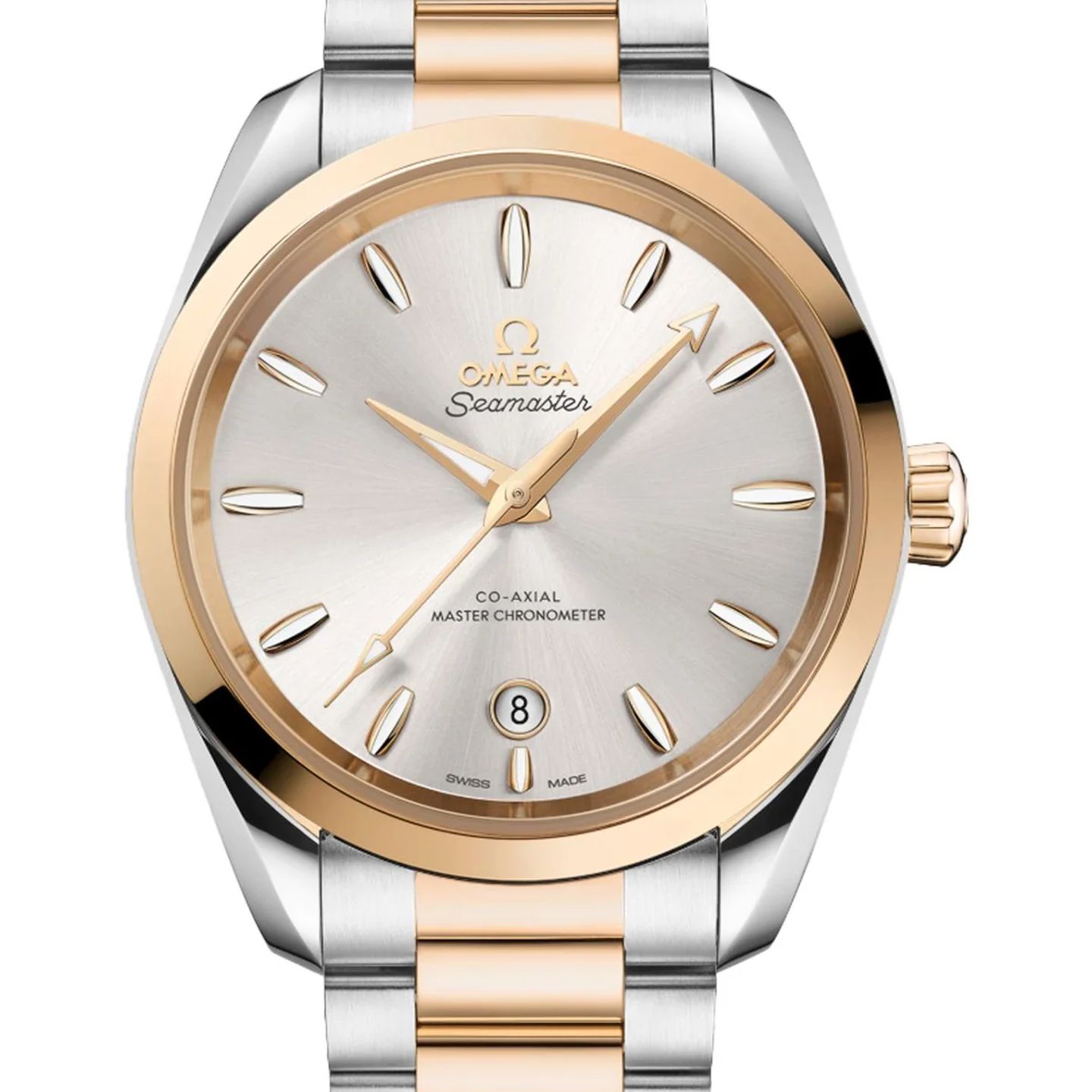 Omega Seamaster Aqua Terra 220.20.38.20.02.002 (2026) - Zilver wijzerplaat 38mm Goud/Staal (1/1)
