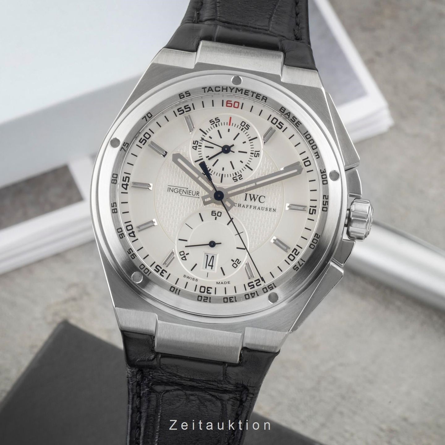 IWC Big Ingenieur Chronograph IW378405 (Onbekend (willekeurig serienummer)) - 46mm Staal (1/8)