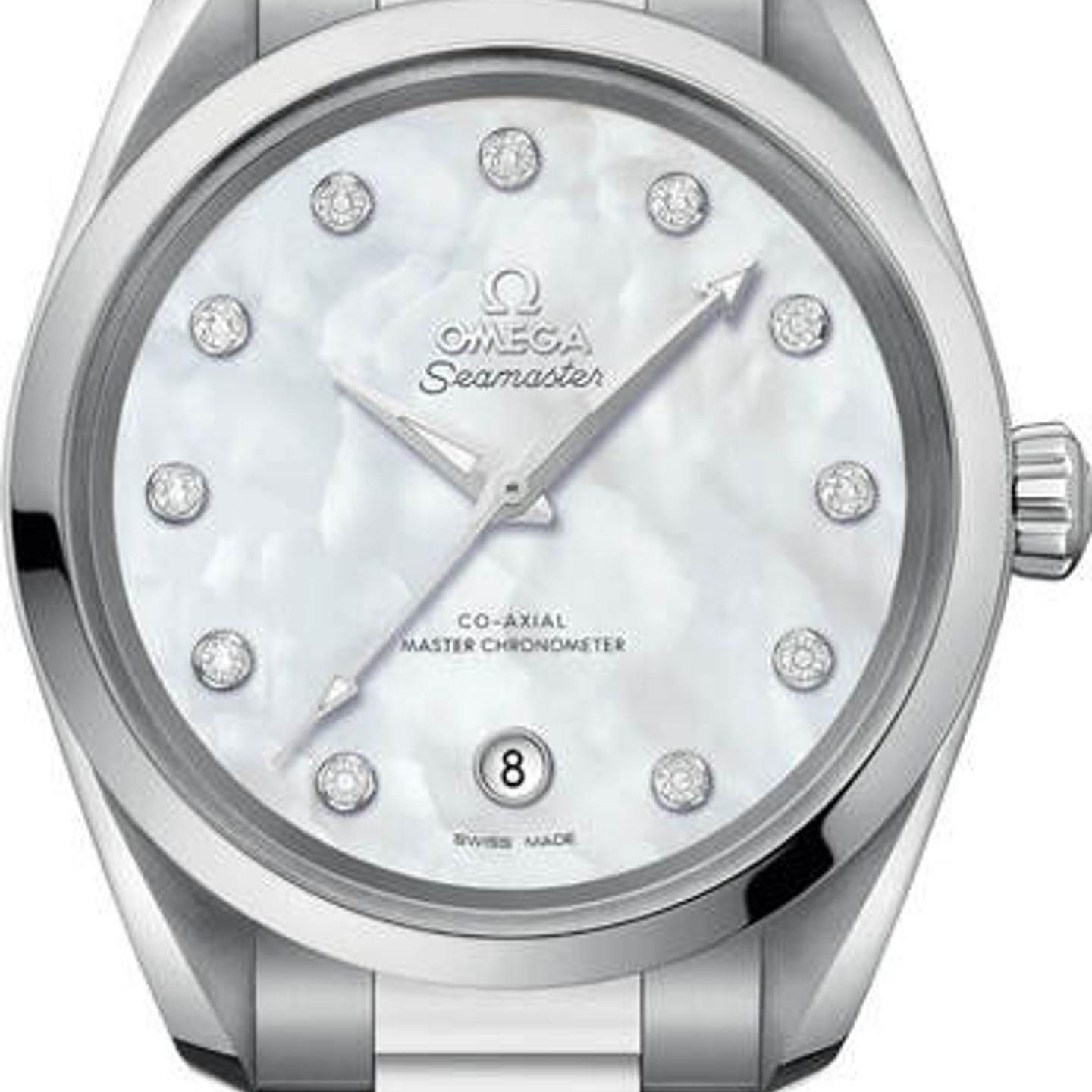 Omega Seamaster Aqua Terra 220.10.38.20.55.001 (2026) - Parelmoer wijzerplaat 38mm Staal (2/2)