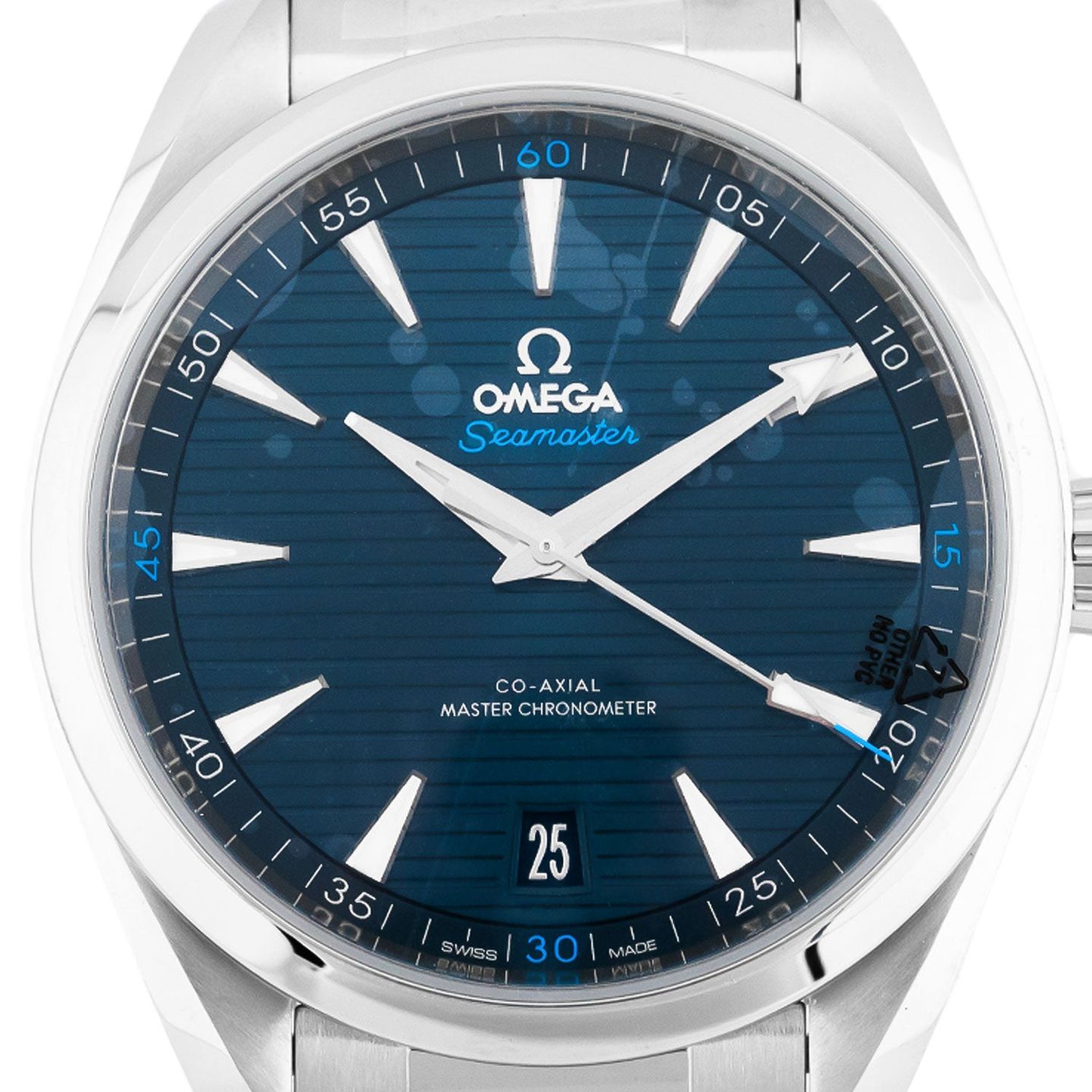 Omega Seamaster Aqua Terra 220.10.41.21.03.001 (2024) - Blue dial 41 mm Steel case (2/6)