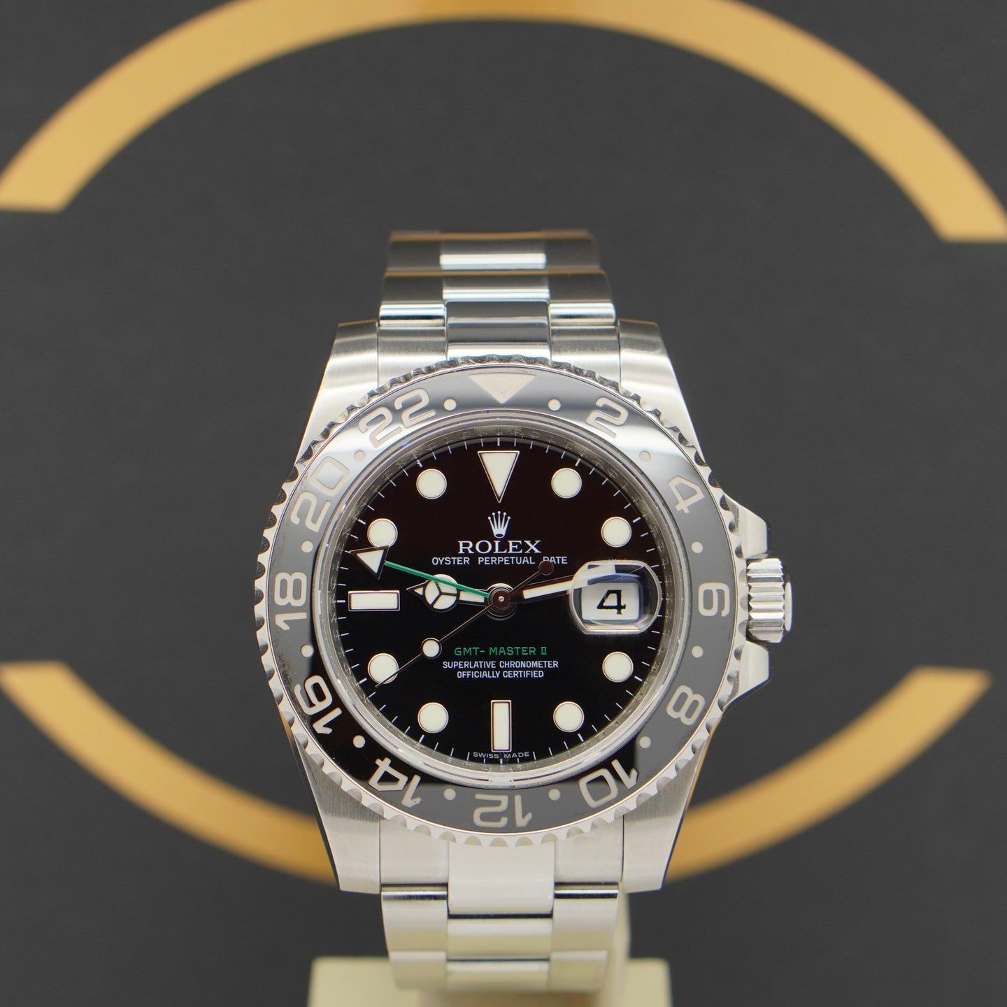 Rolex GMT-Master II 116710LN (2009) - Black dial 40 mm Steel case (1/7)