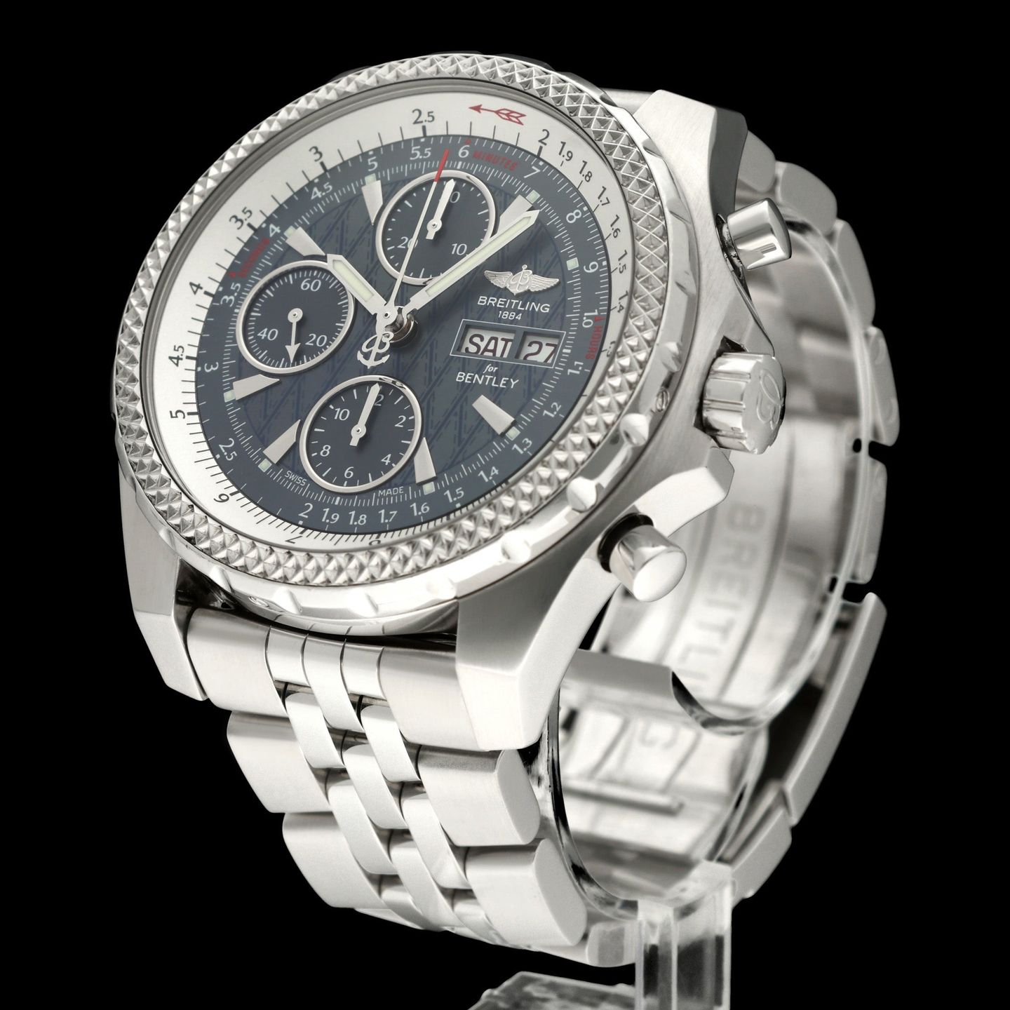 Breitling Bentley GT A13363 (2012) - 44 mm Steel case (5/8)