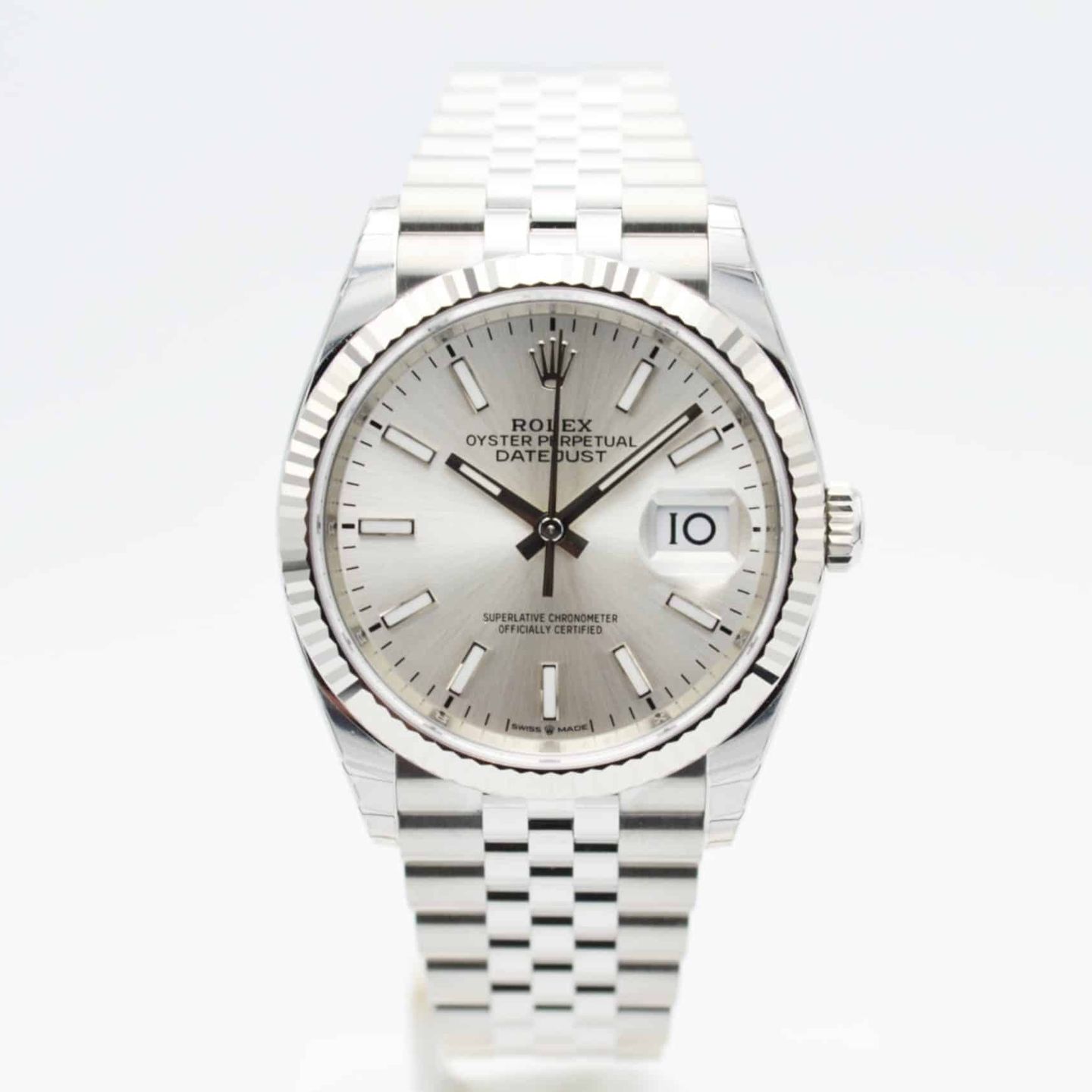 Rolex Datejust 36 126234 (2024) - Silver dial 36 mm Steel case (1/7)