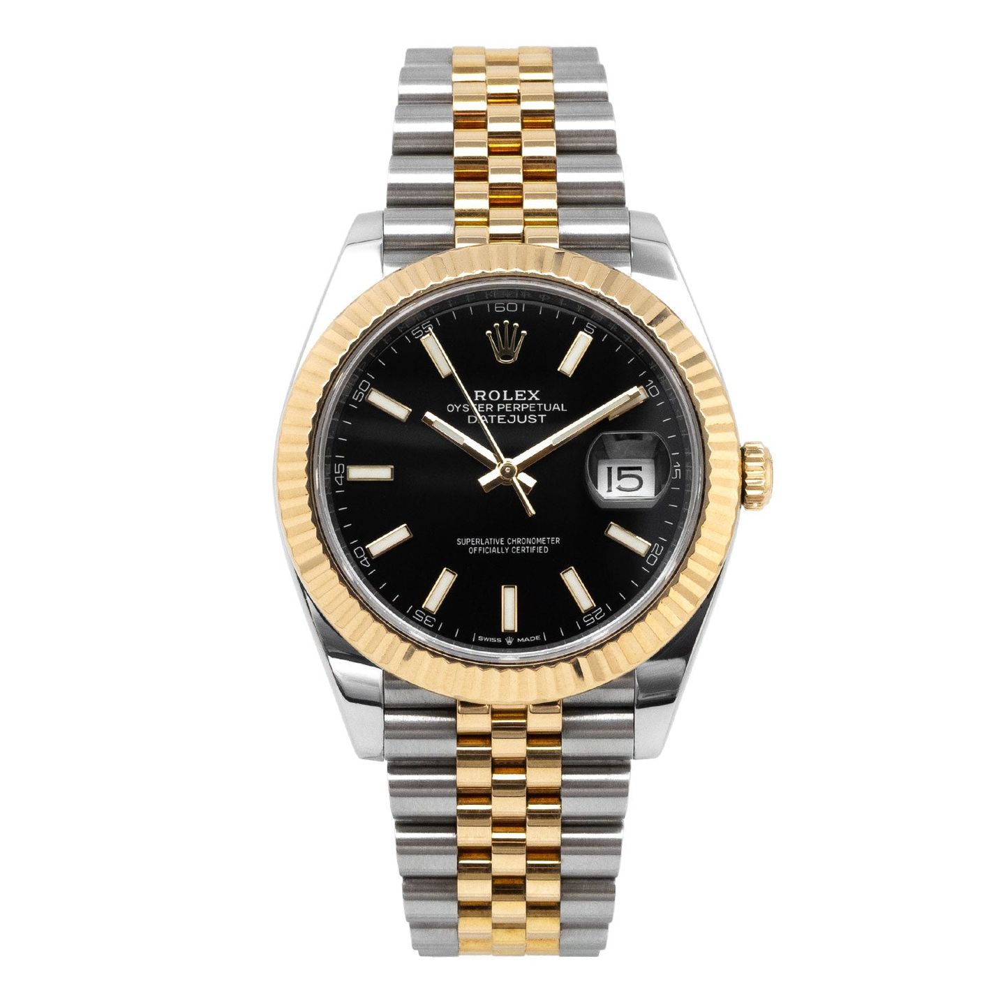 Rolex Datejust 41 126333 (2025) - 41 mm Gold/Steel case (1/4)