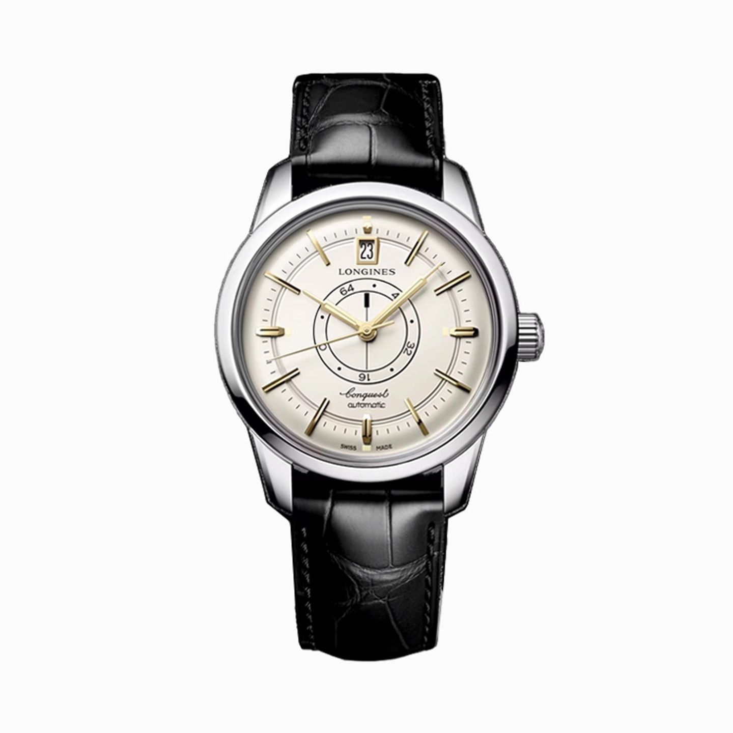 Longines Conquest Heritage L1.648.4.78.2 (2025) - Champagne dial 38 mm Steel case (1/1)