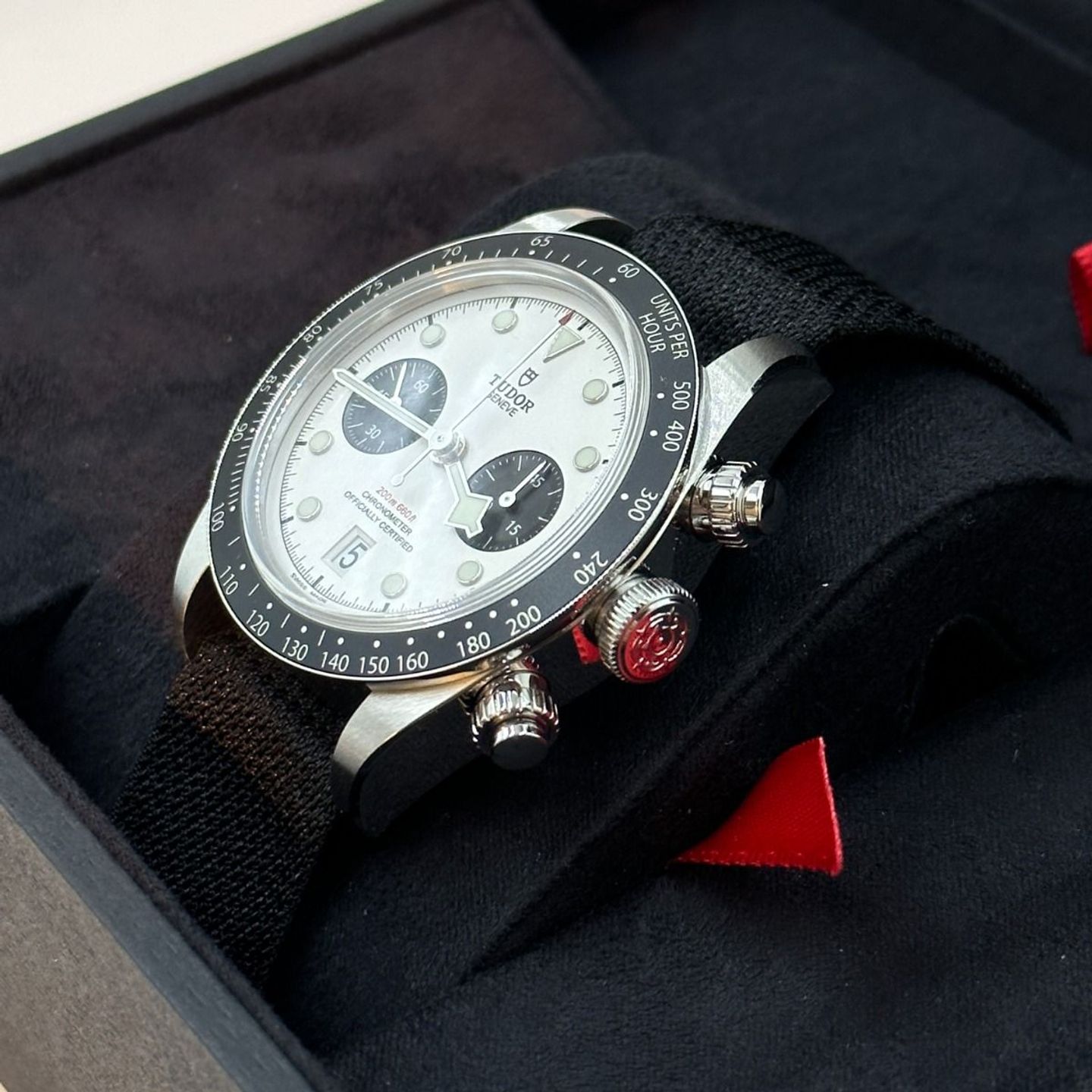 Tudor Black Bay Chrono 79360N-0008 (2024) - Wit wijzerplaat 41mm Staal (7/8)