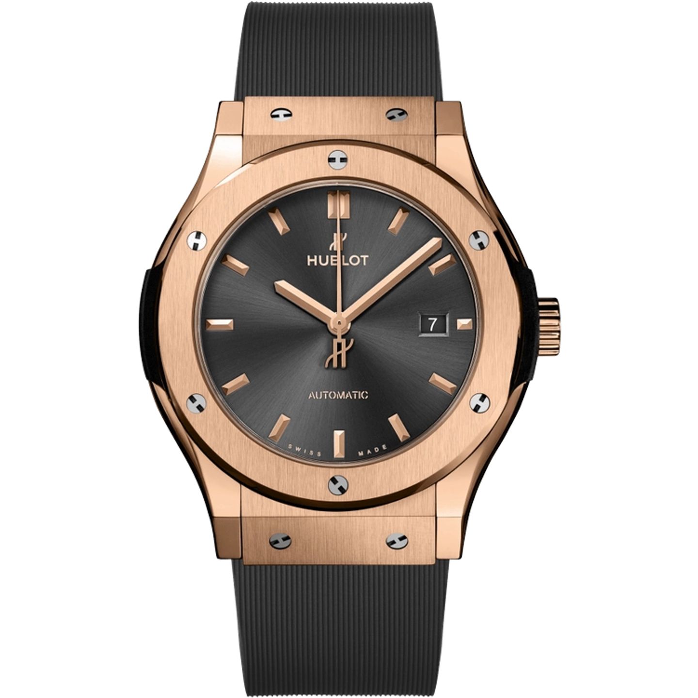 Hublot Classic Fusion Racing Grey 542.OX.7081.RX (2025) - Grey dial 42 mm Rose Gold case (1/1)
