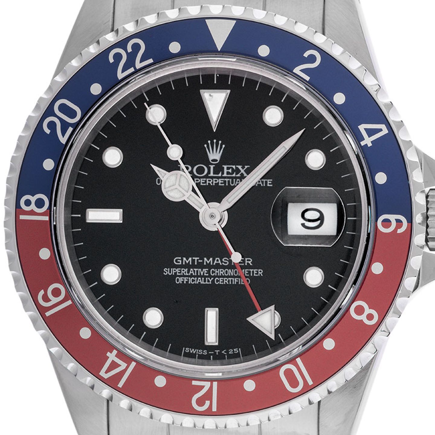 Rolex GMT-Master 16700 (1994) - Zwart wijzerplaat 40mm Staal (1/8)