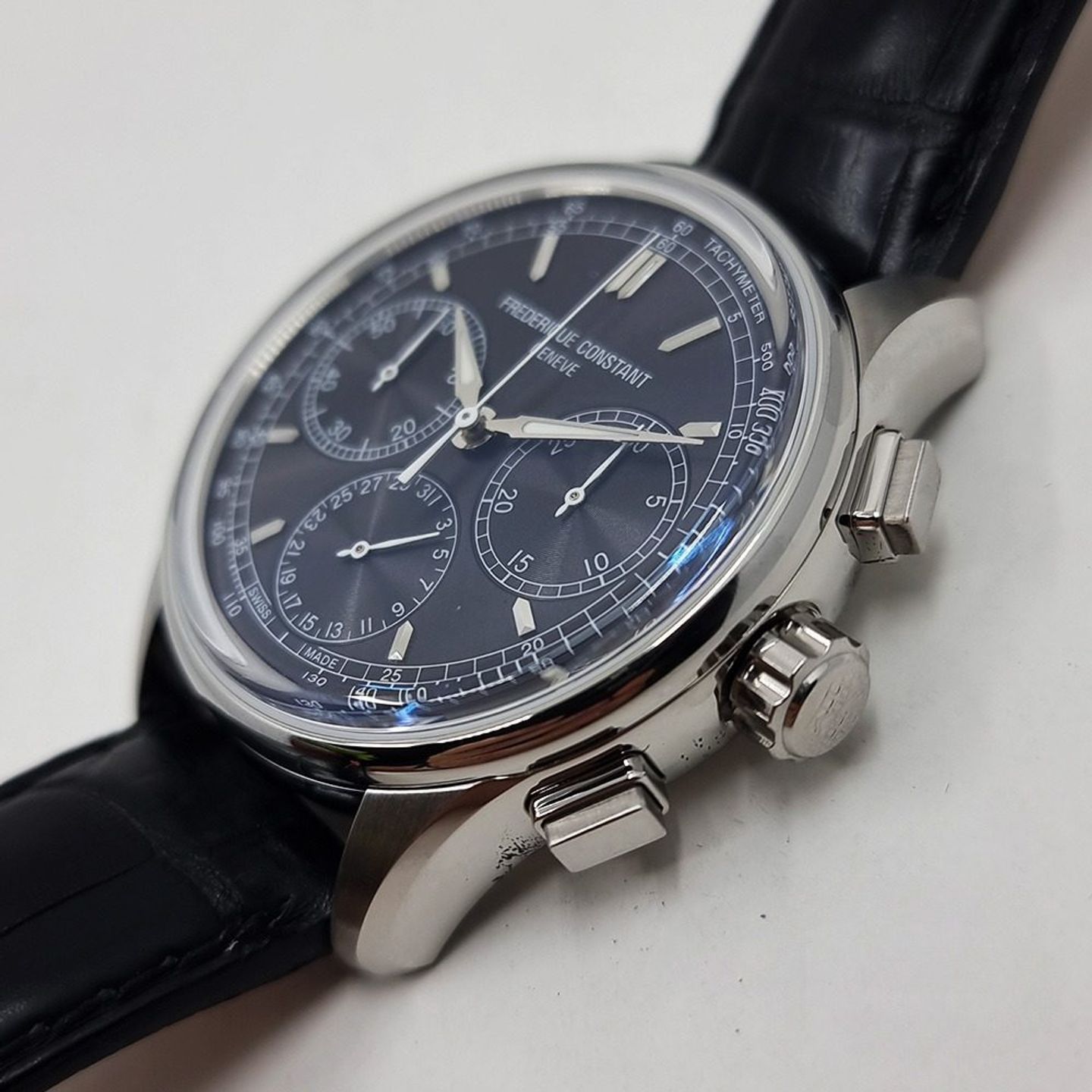 Frederique Constant Manufacture FC-760DG4H6 (2025) - Grijs wijzerplaat 42mm Staal (3/8)