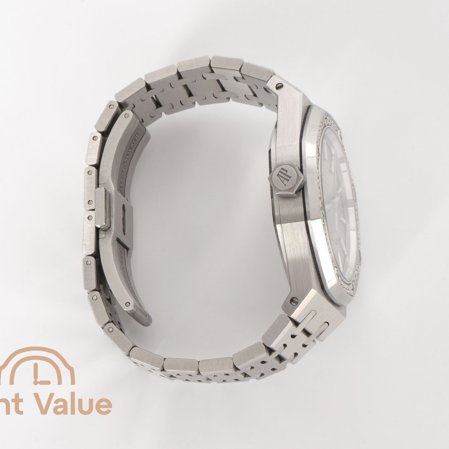 Audemars Piguet Royal Oak Selfwinding 15551ST.ZZ.1356ST.03 (2022) - Grijs wijzerplaat 37mm Staal (5/6)