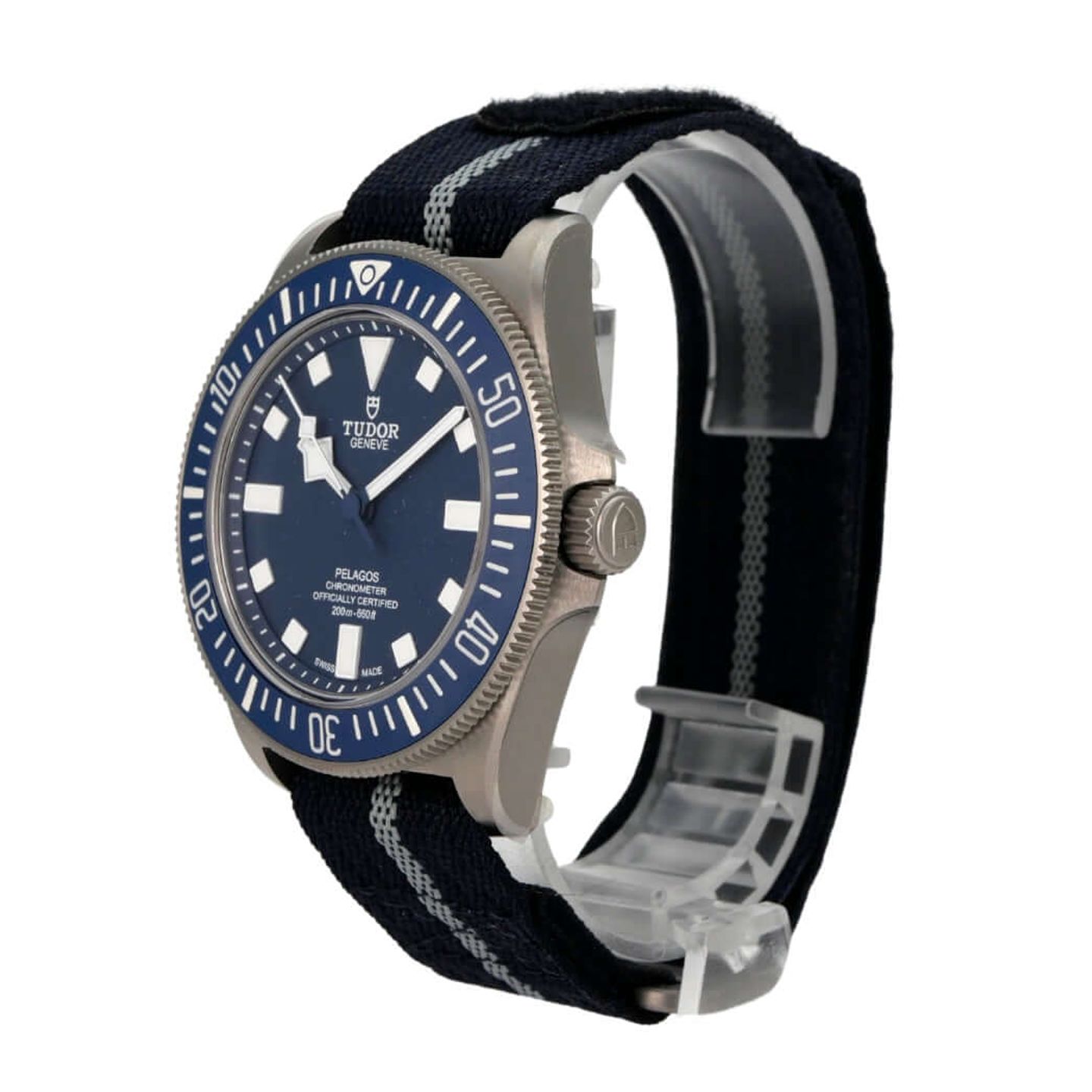 Tudor Pelagos 25707B/22 (2022) - Blauw wijzerplaat 42mm Titanium (3/8)