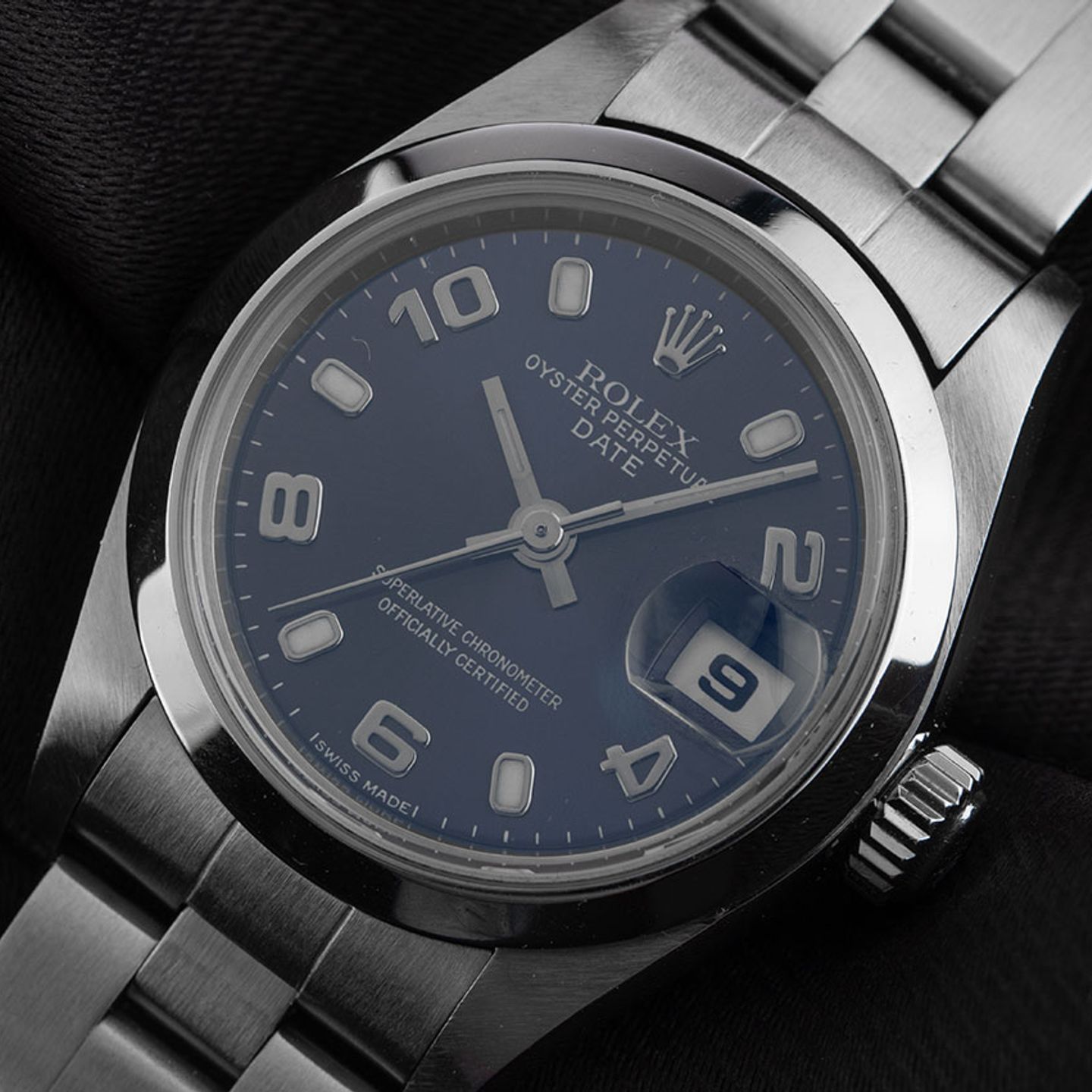 Rolex Oyster Perpetual Lady Date 69160 - (3/8)