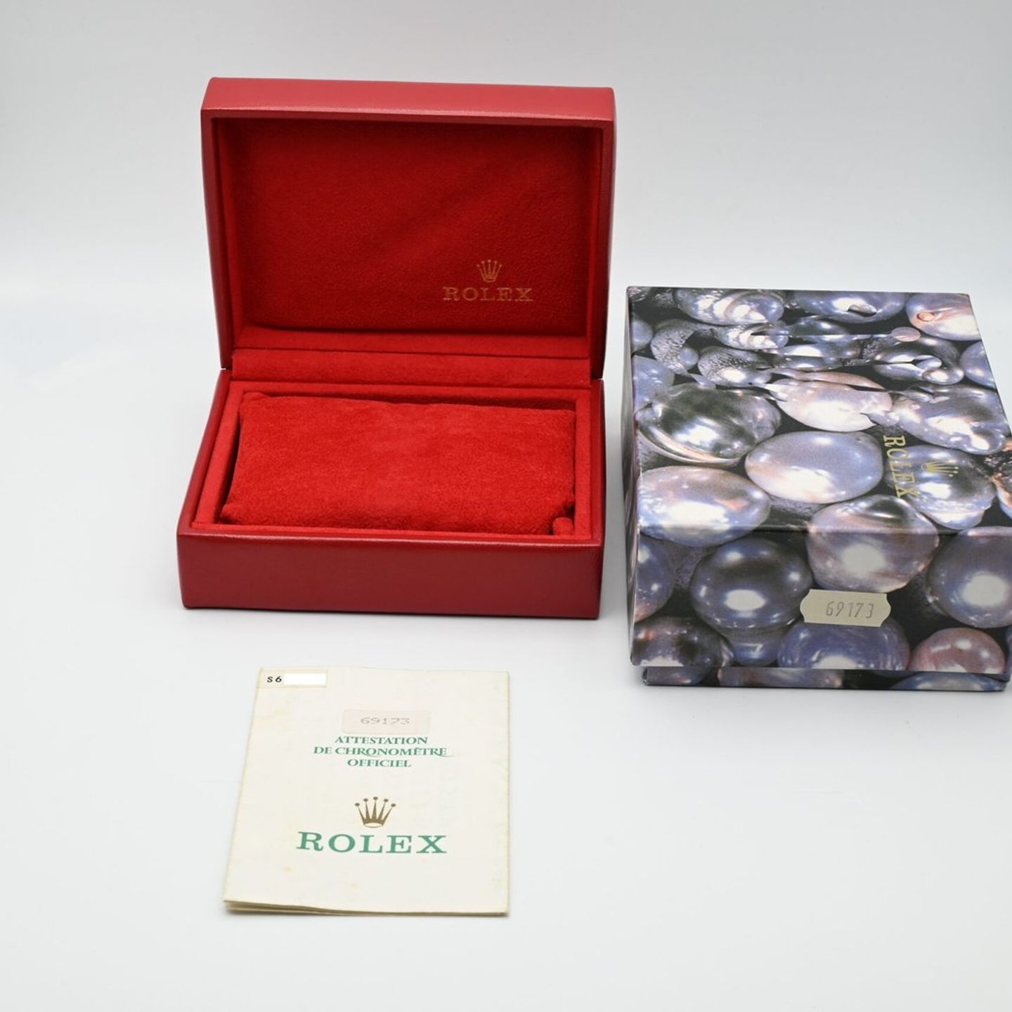 Rolex Lady-Datejust 69173 (1995) - 26mm Goud/Staal (2/7)