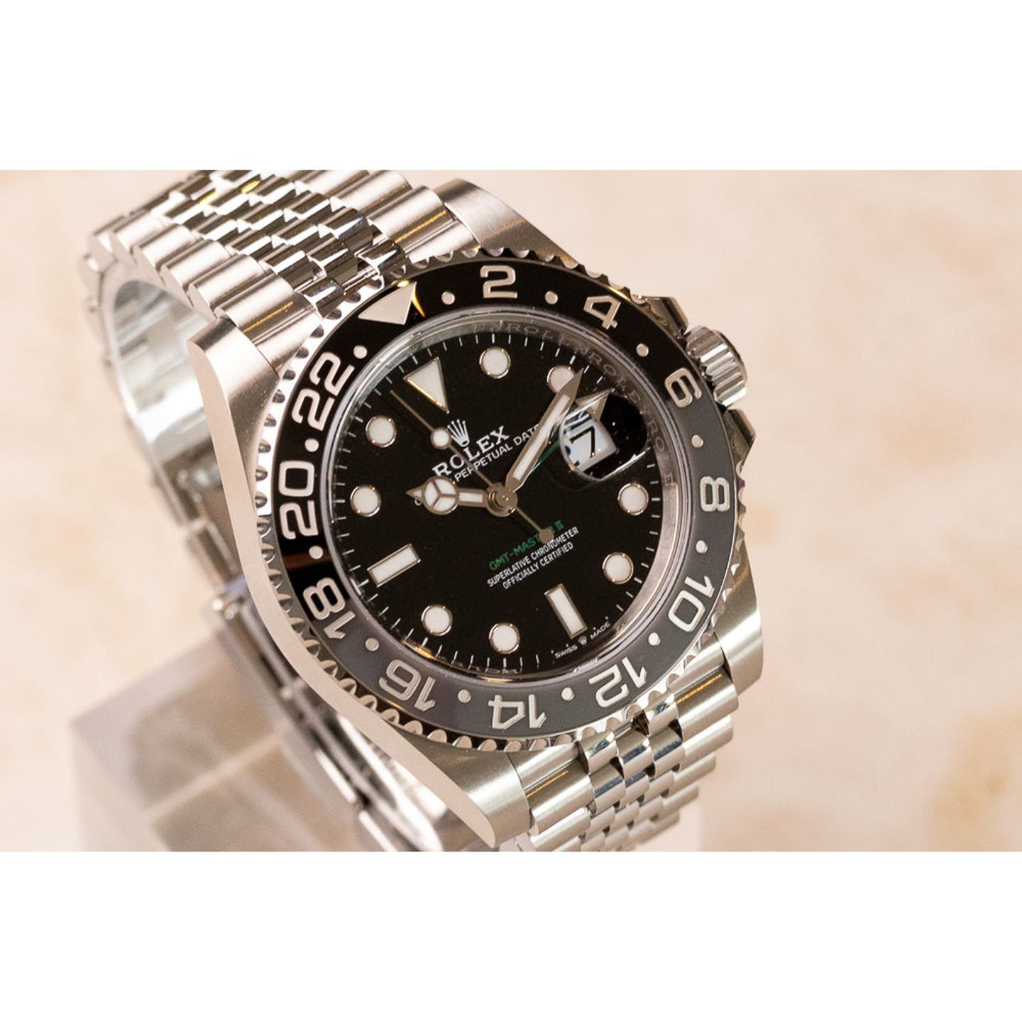 Rolex GMT-Master II 126710GRNR (2025) - 40mm Staal (3/7)