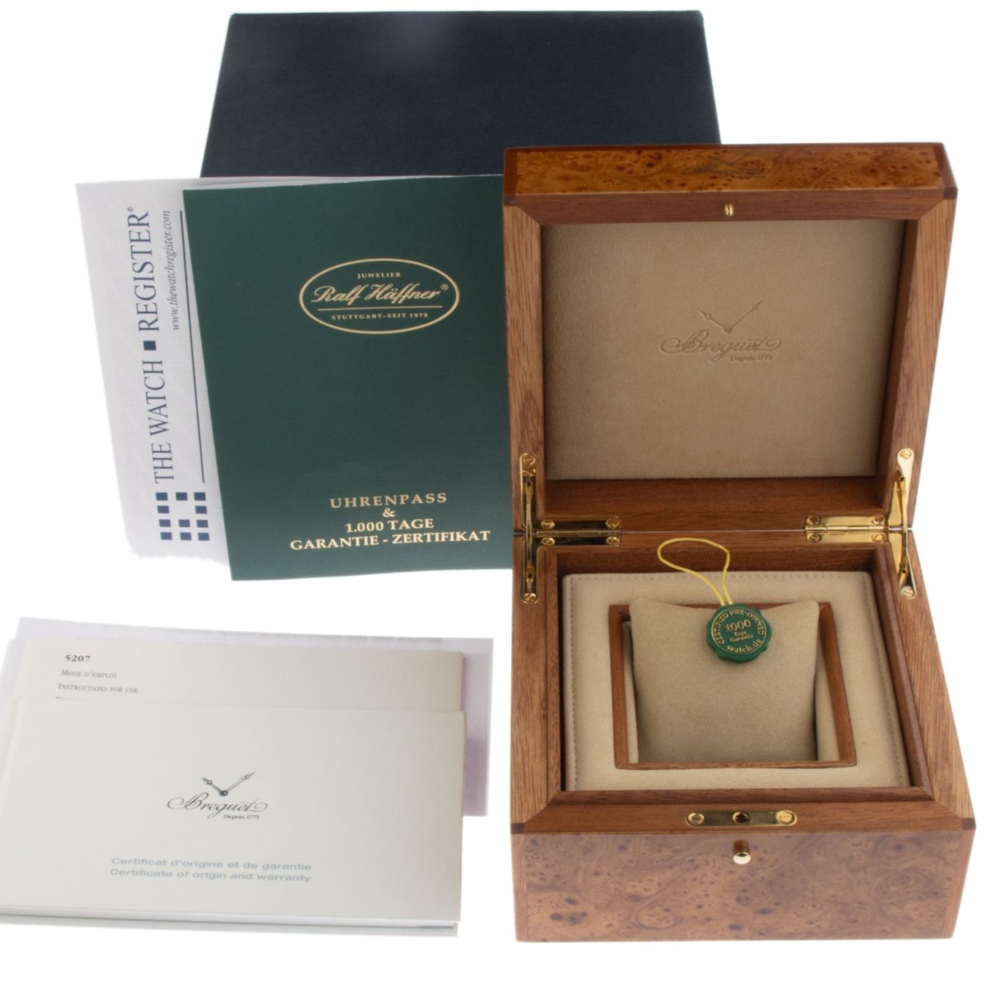 Breguet Classique 5207BA/12/9V6 (2017) - Zilver wijzerplaat 39mm Geelgoud (2/7)