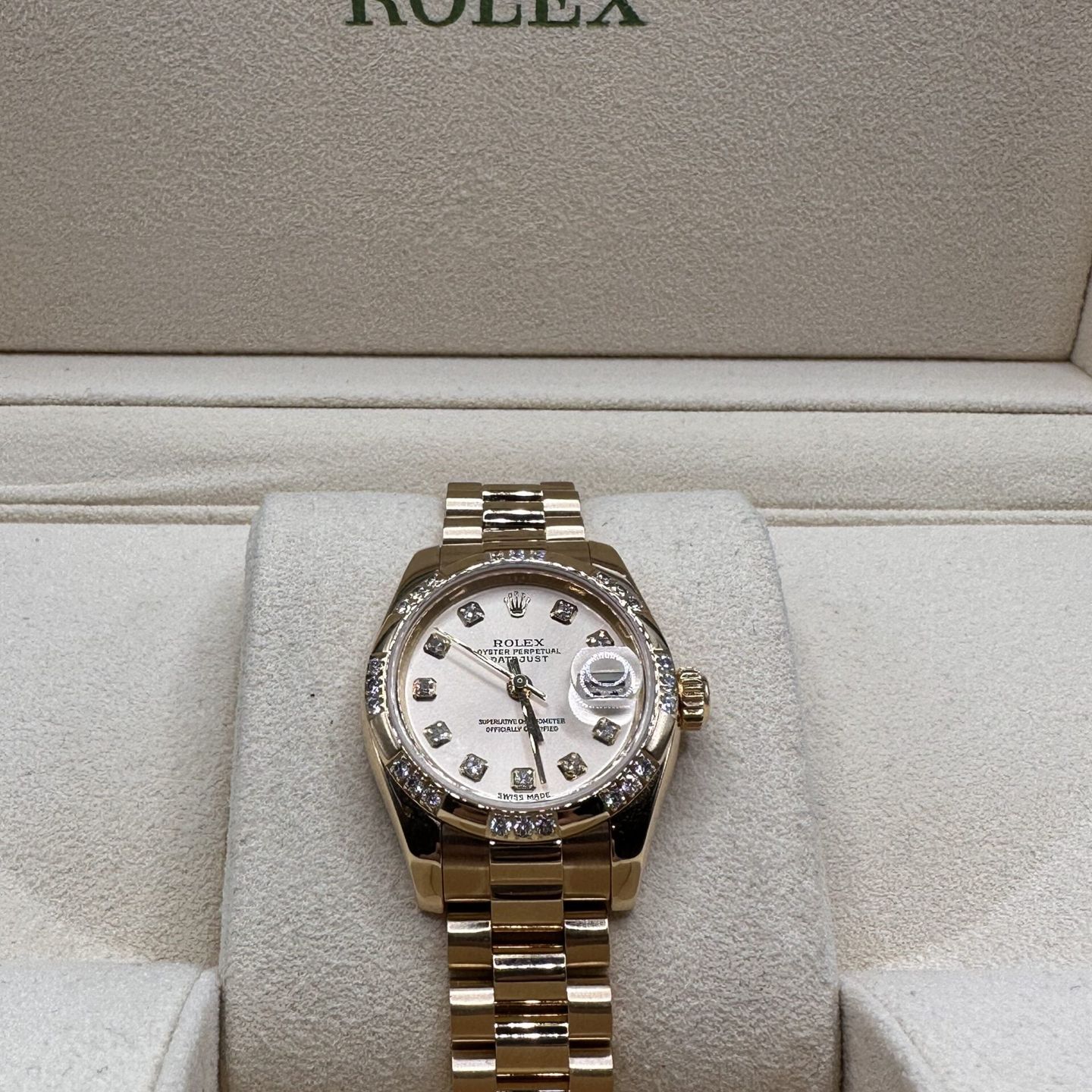 Rolex Lady-Datejust 179368 (2001) - 26 mm Yellow Gold case (3/5)