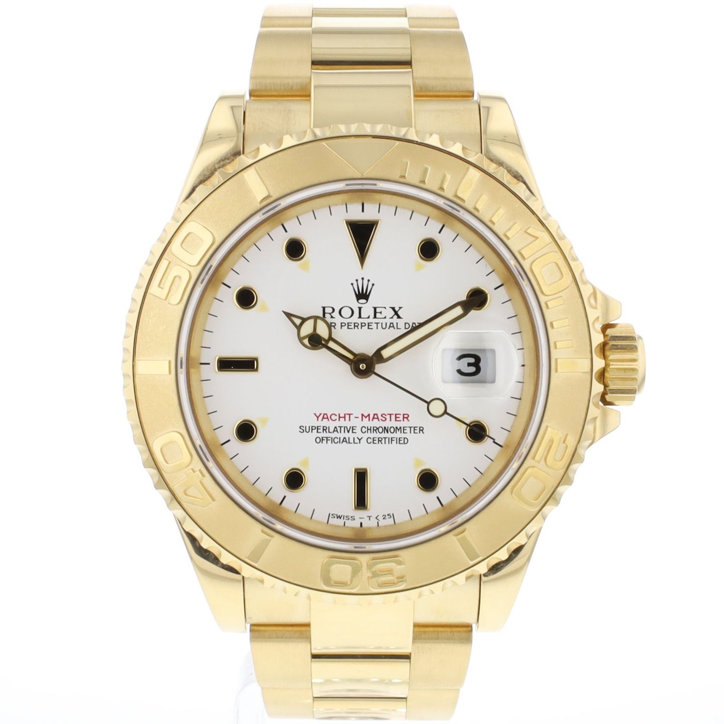 Rolex Yacht-Master 40 16628 (1993) - 40 mm Yellow Gold case (1/3)