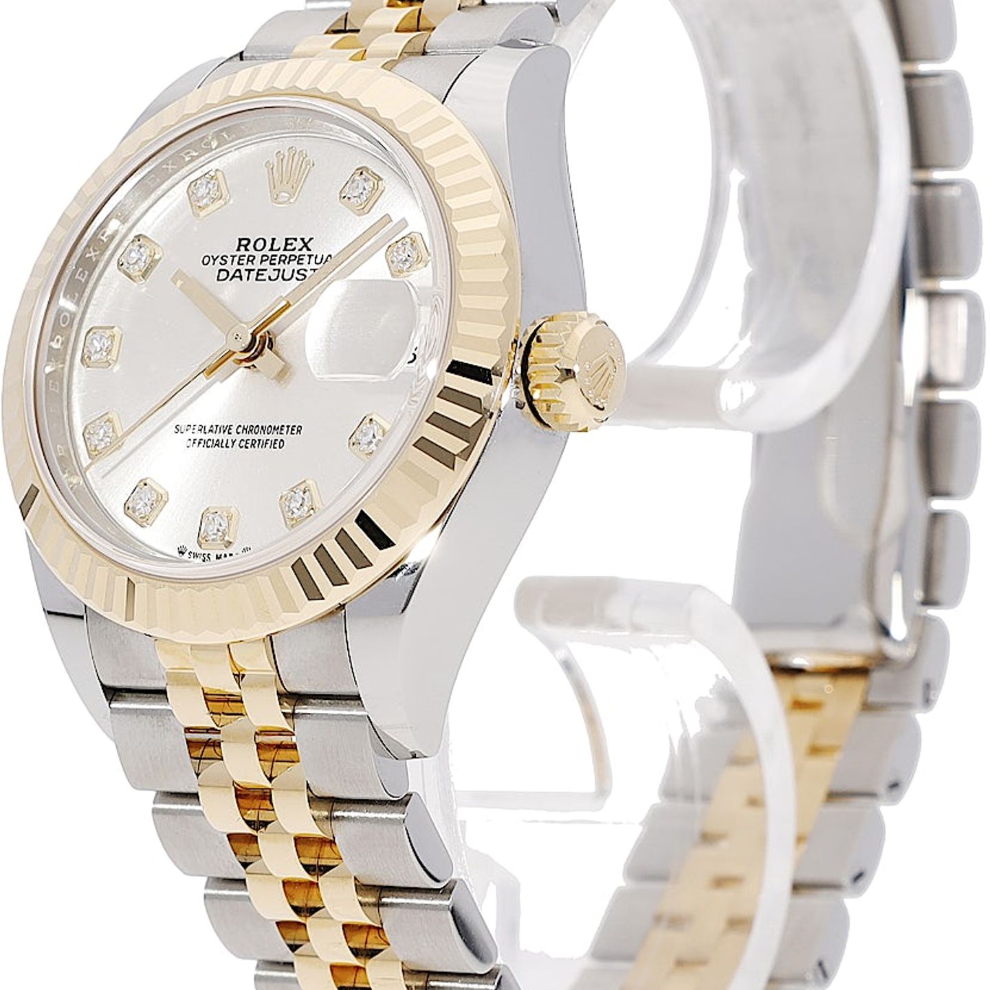 Rolex Lady-Datejust 279173 (2025) - 28 mm Gold/Steel case (3/5)