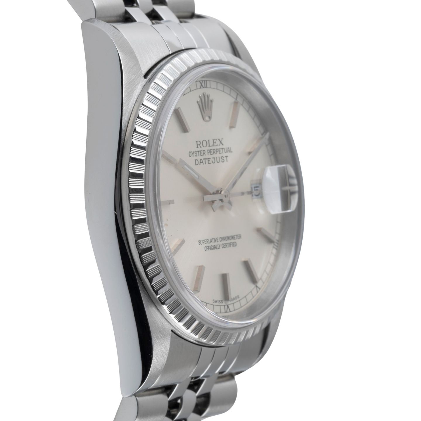 Rolex Datejust 36 16220 (Unknown (random serial)) - 36 mm Steel case (7/8)