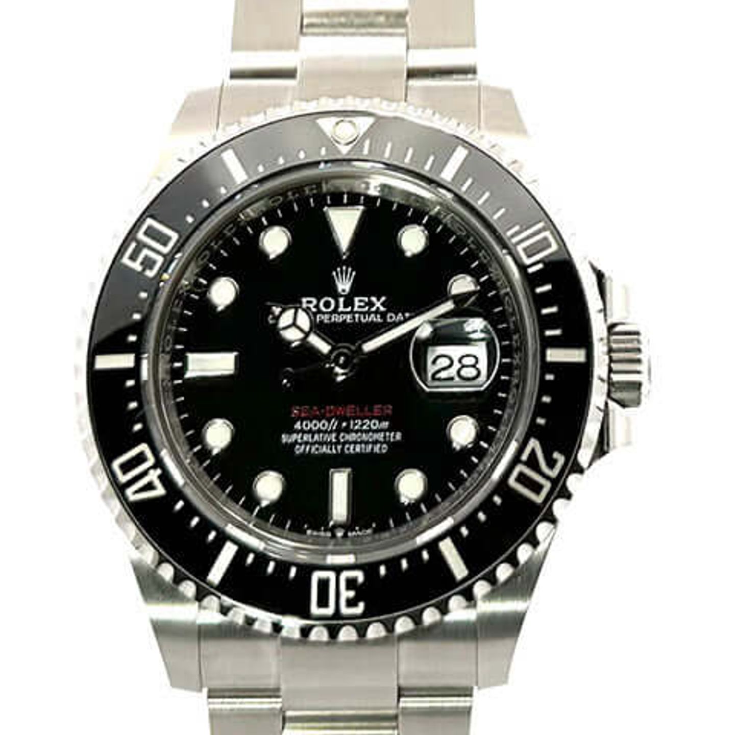 Rolex Sea-Dweller 126600 (2025) - Zwart wijzerplaat 43mm Staal (1/8)