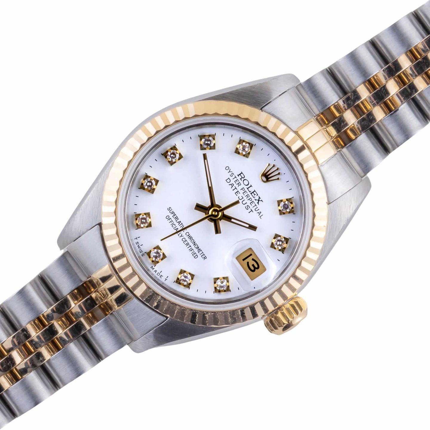 Rolex Lady-Datejust 69173 (1987) - 26 mm Gold/Steel case (1/8)