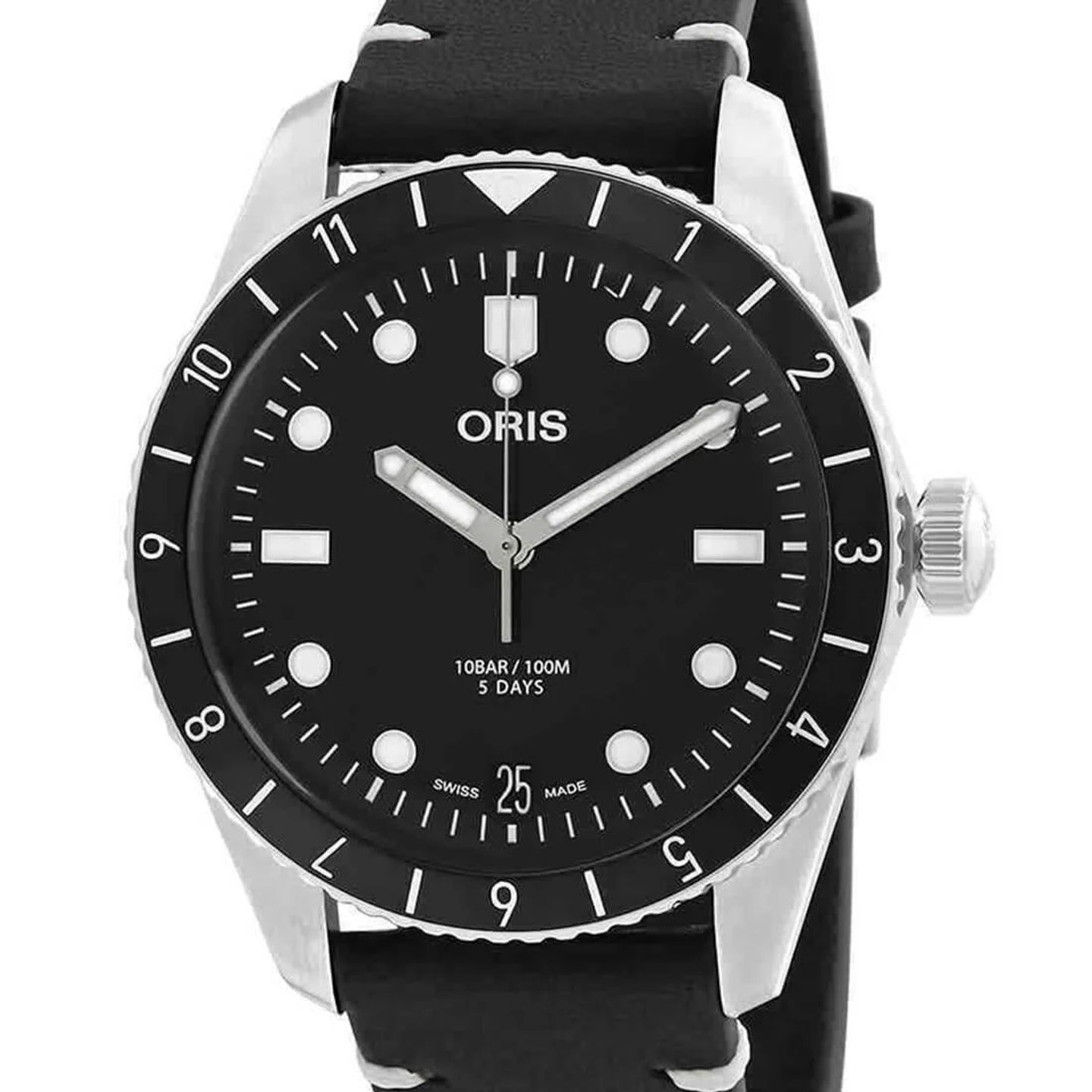Oris Divers Sixty Five 01 400 7772 4054-07 5 20 82 (2023) - Black dial 40 mm Steel case (2/3)