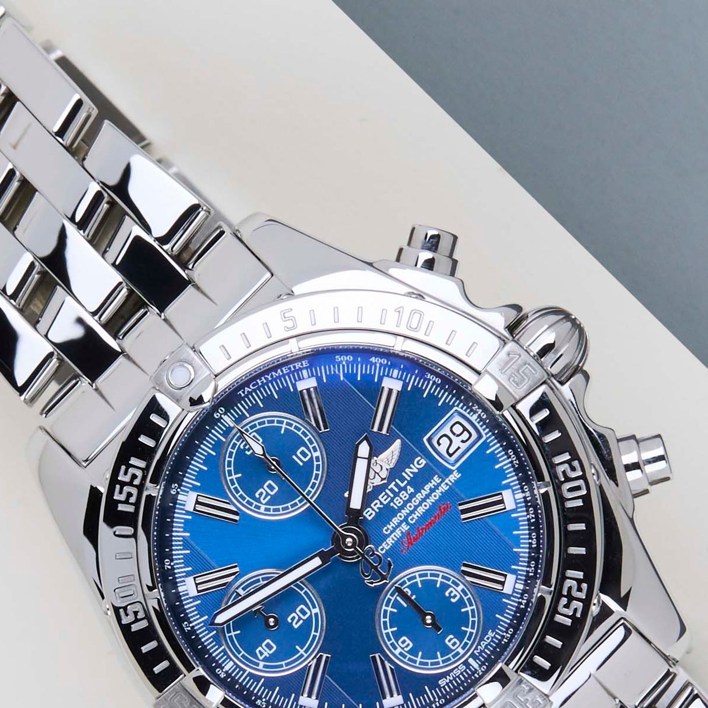 Breitling Chrono Cockpit A13358 (2010) - 39 mm Steel case (3/8)
