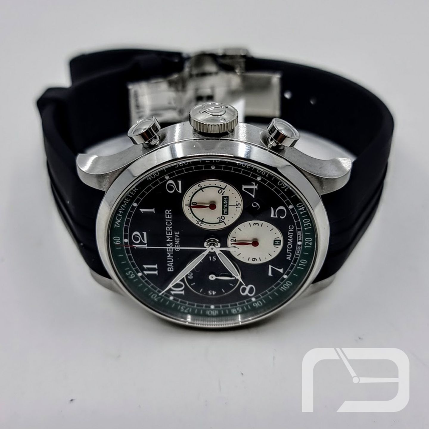 Baume & Mercier Capeland M0A10304 (2024) - Zwart wijzerplaat 44mm Staal (6/8)