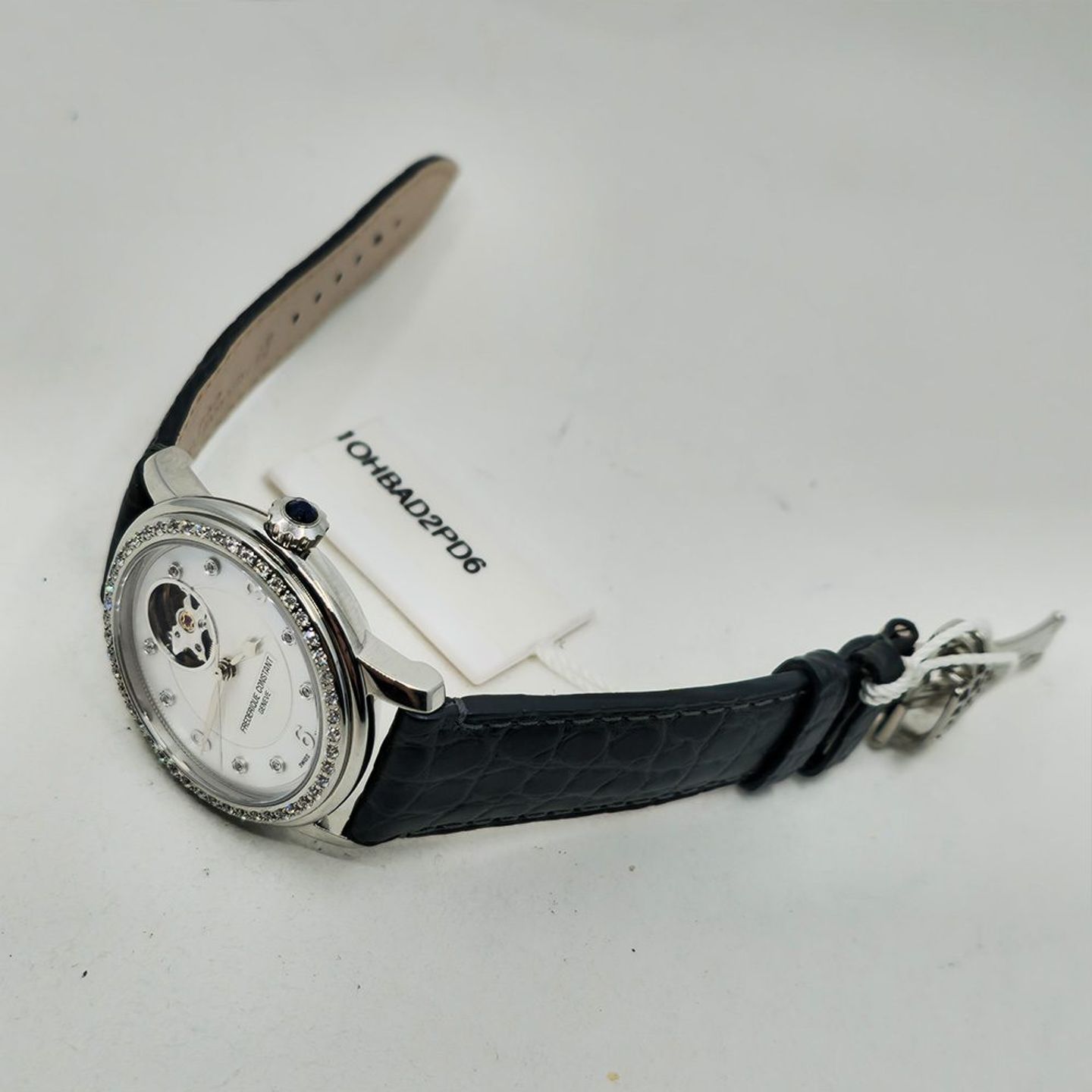 Frederique Constant Ladies Automatic FC-310HBAD2PD6 (2025) - Zilver wijzerplaat Onbekend Staal (7/8)