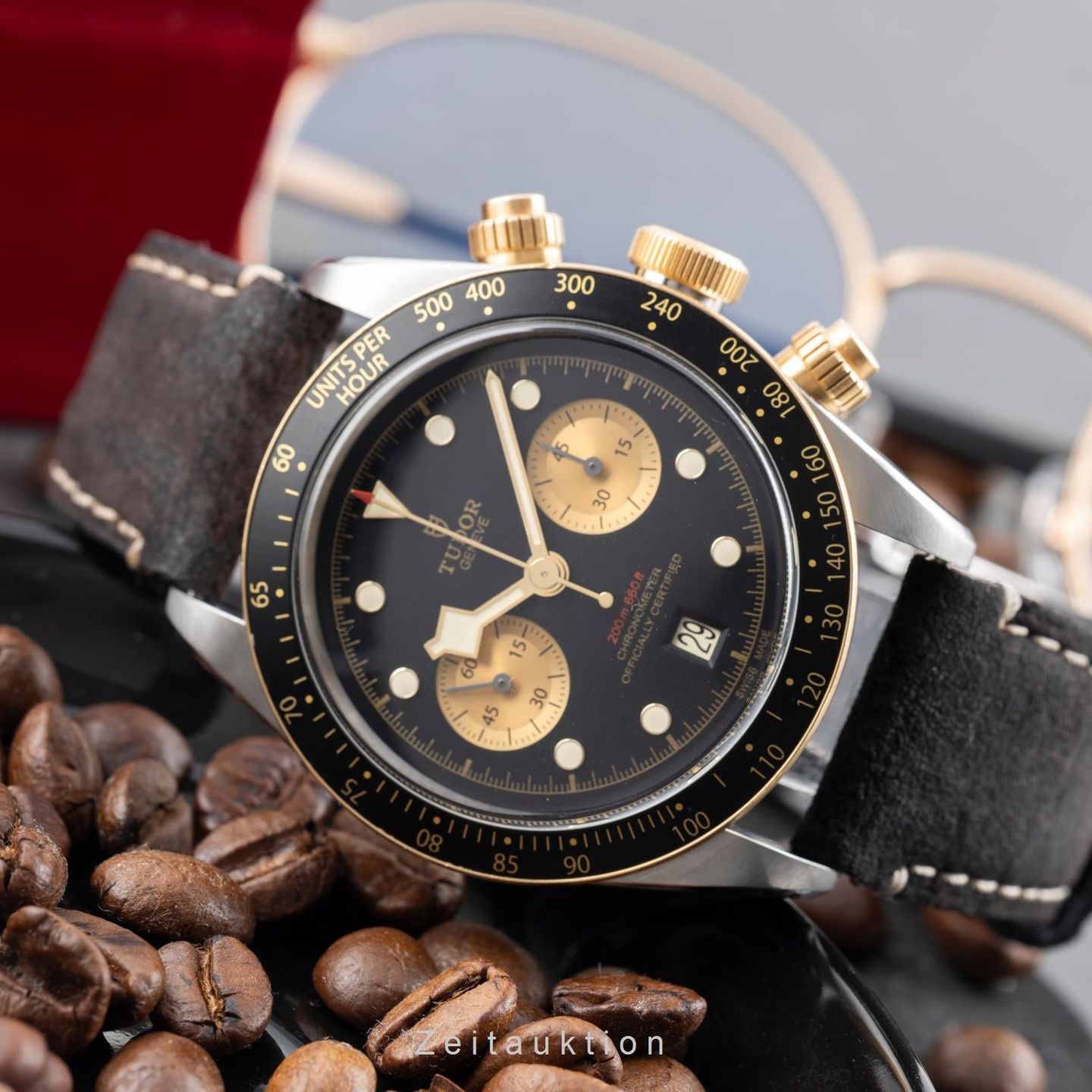 Tudor Black Bay Chrono 79363N (Onbekend (willekeurig serienummer)) - 41mm Goud/Staal (2/8)