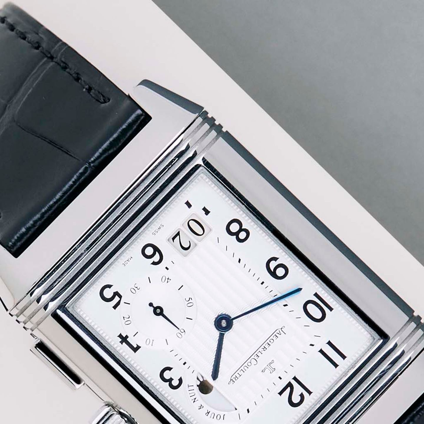 Jaeger-LeCoultre Grande Reverso Q3028420 (2009) - Silver dial 46 mm Steel case (6/8)