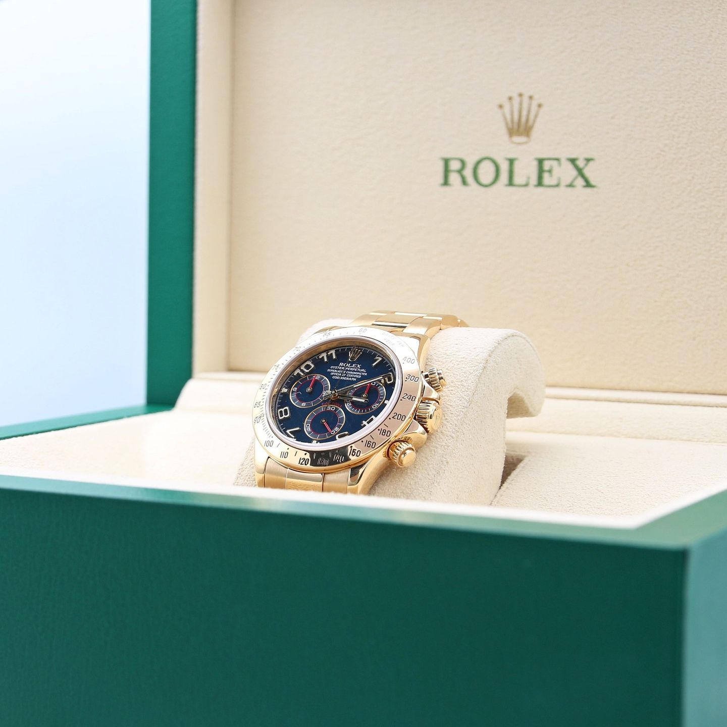 Rolex Daytona 116528 (Onbekend (willekeurig serienummer)) - 40mm Geelgoud (3/8)