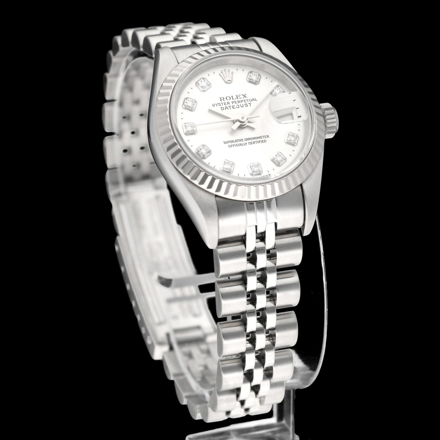Rolex Lady-Datejust 69174 (1998) - 26mm Staal (4/8)