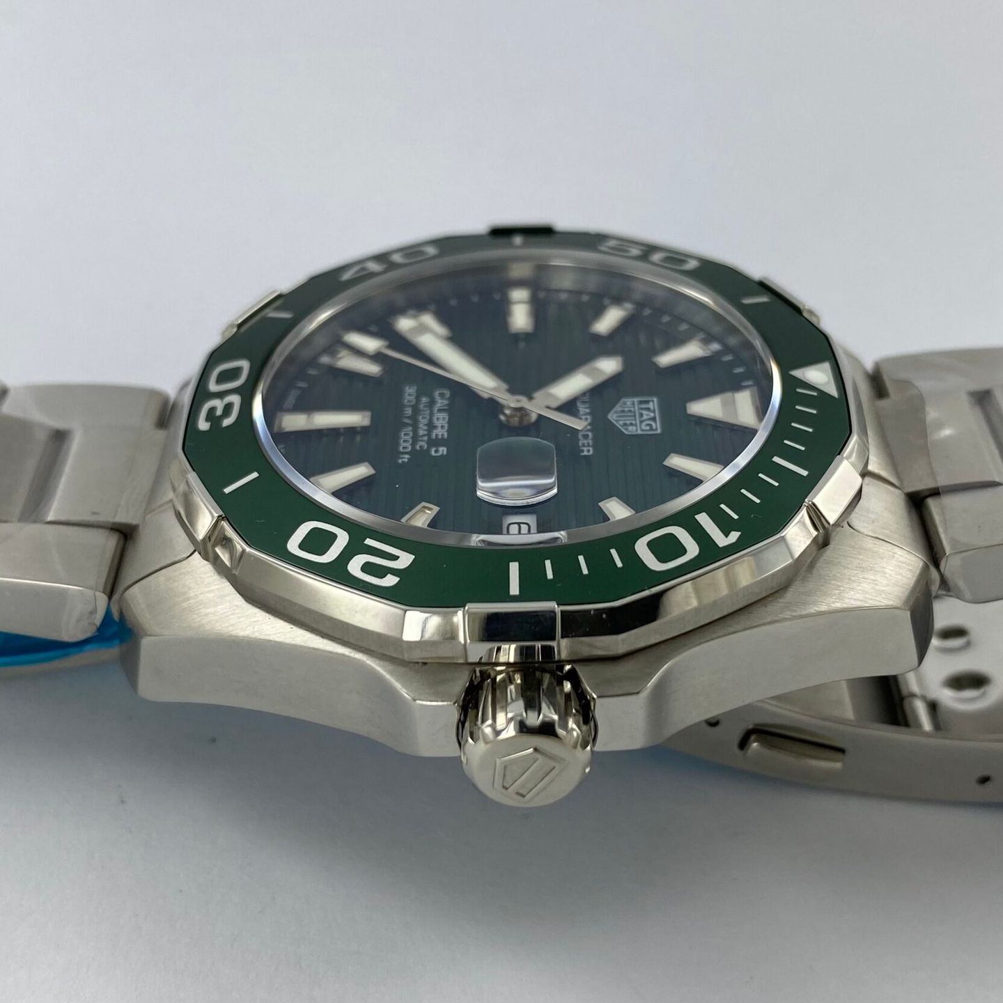 TAG Heuer Aquaracer - (2023) - Green dial 43 mm Steel case (6/7)