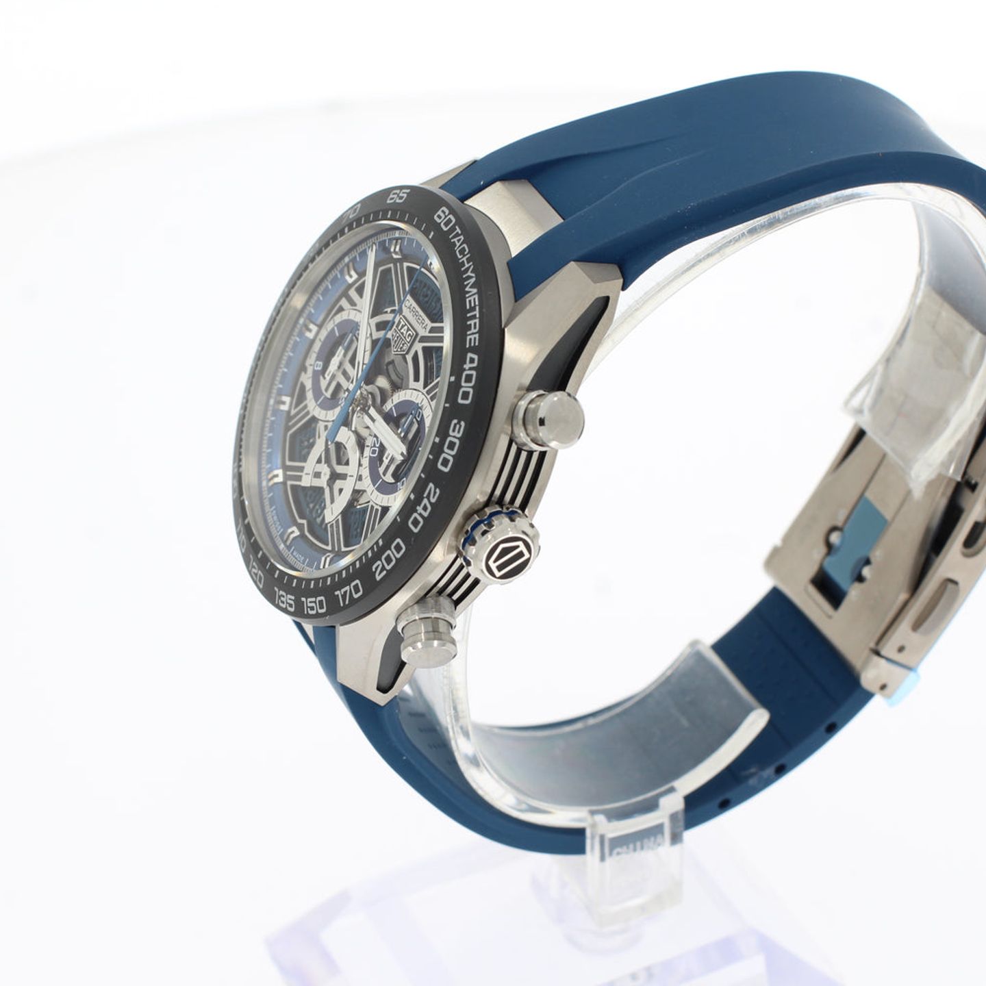 TAG Heuer Carrera CBU2081.FT6274 (2025) - Blue dial 44 mm Titanium case (2/4)
