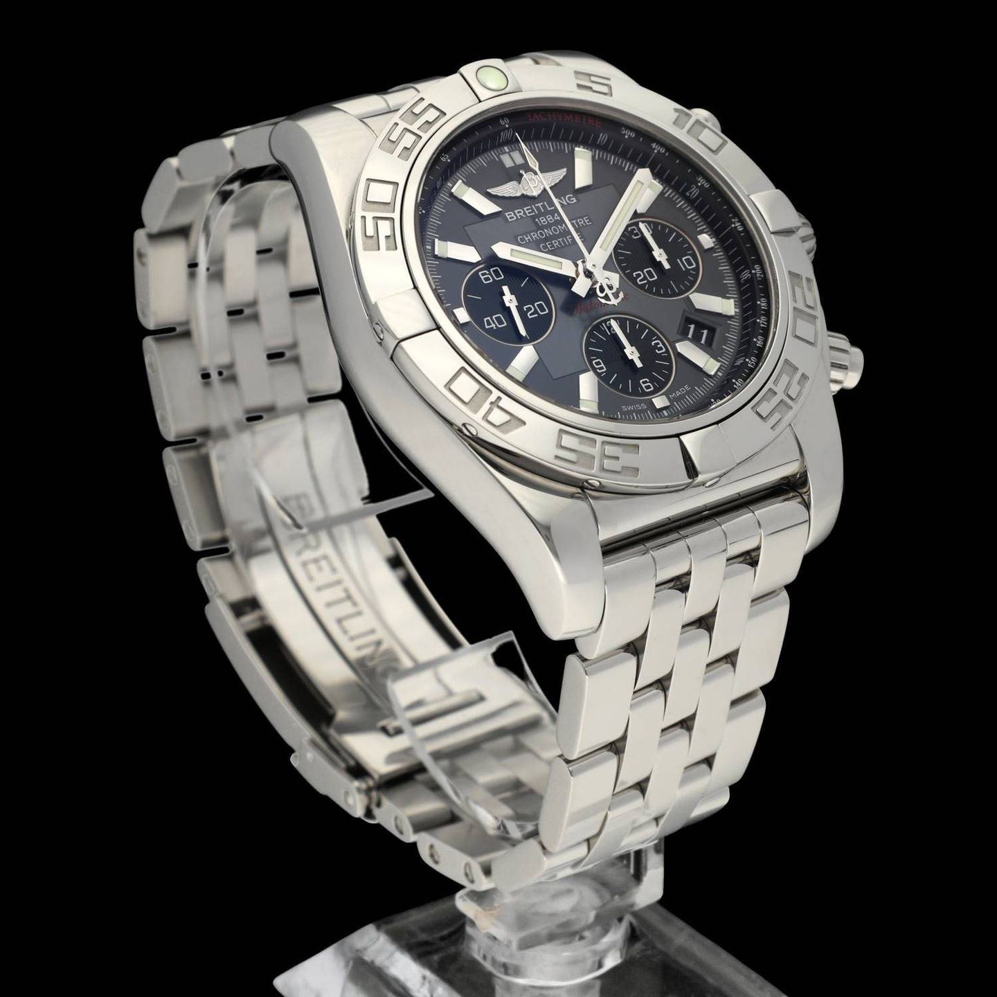 Breitling Chronomat 44 AB0110 (2012) - Grey dial 44 mm Steel case (4/8)