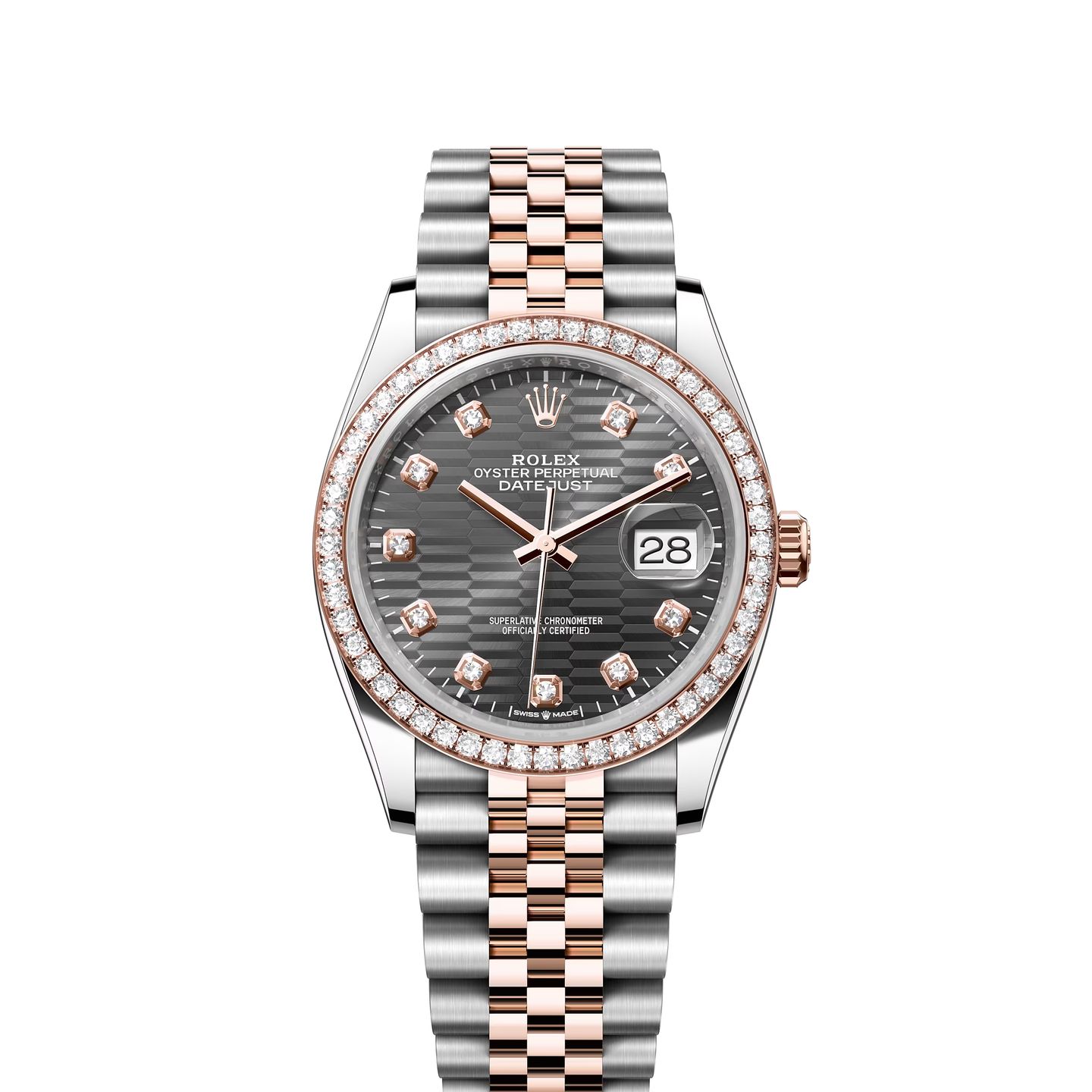 Rolex Datejust 36 126281RBR (2024) - Zilver wijzerplaat 36mm Staal (1/1)