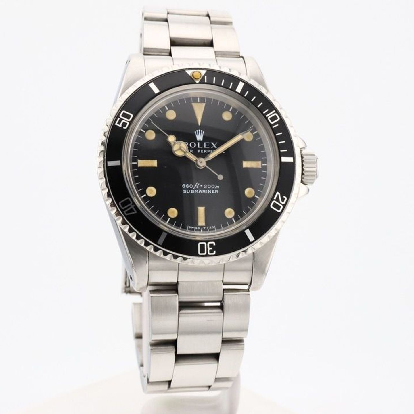 Rolex Submariner No Date 5513 (1978) - Black dial 40 mm Steel case (1/8)