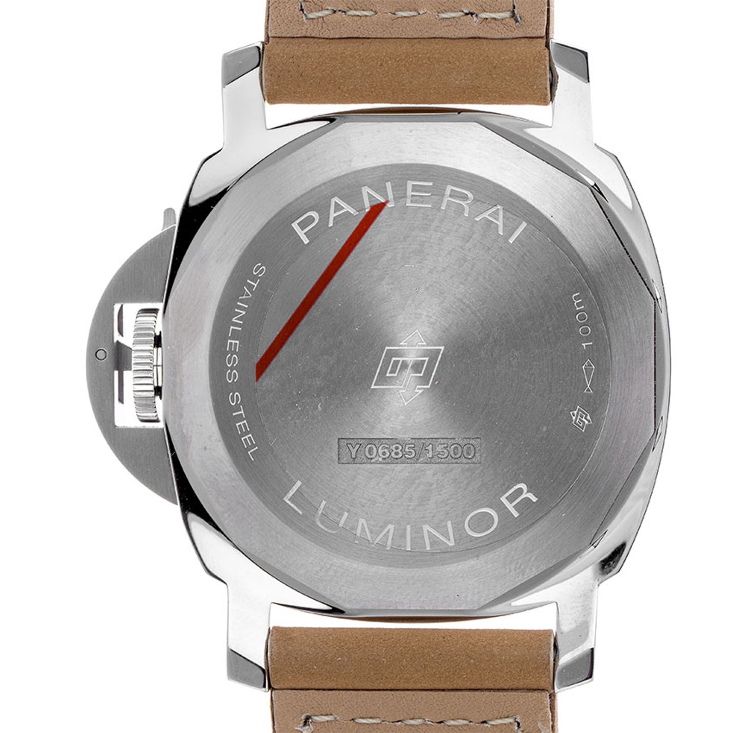 Panerai Luminor Base Logo PAM01086 (2025) - Zwart wijzerplaat 44mm Staal (5/6)